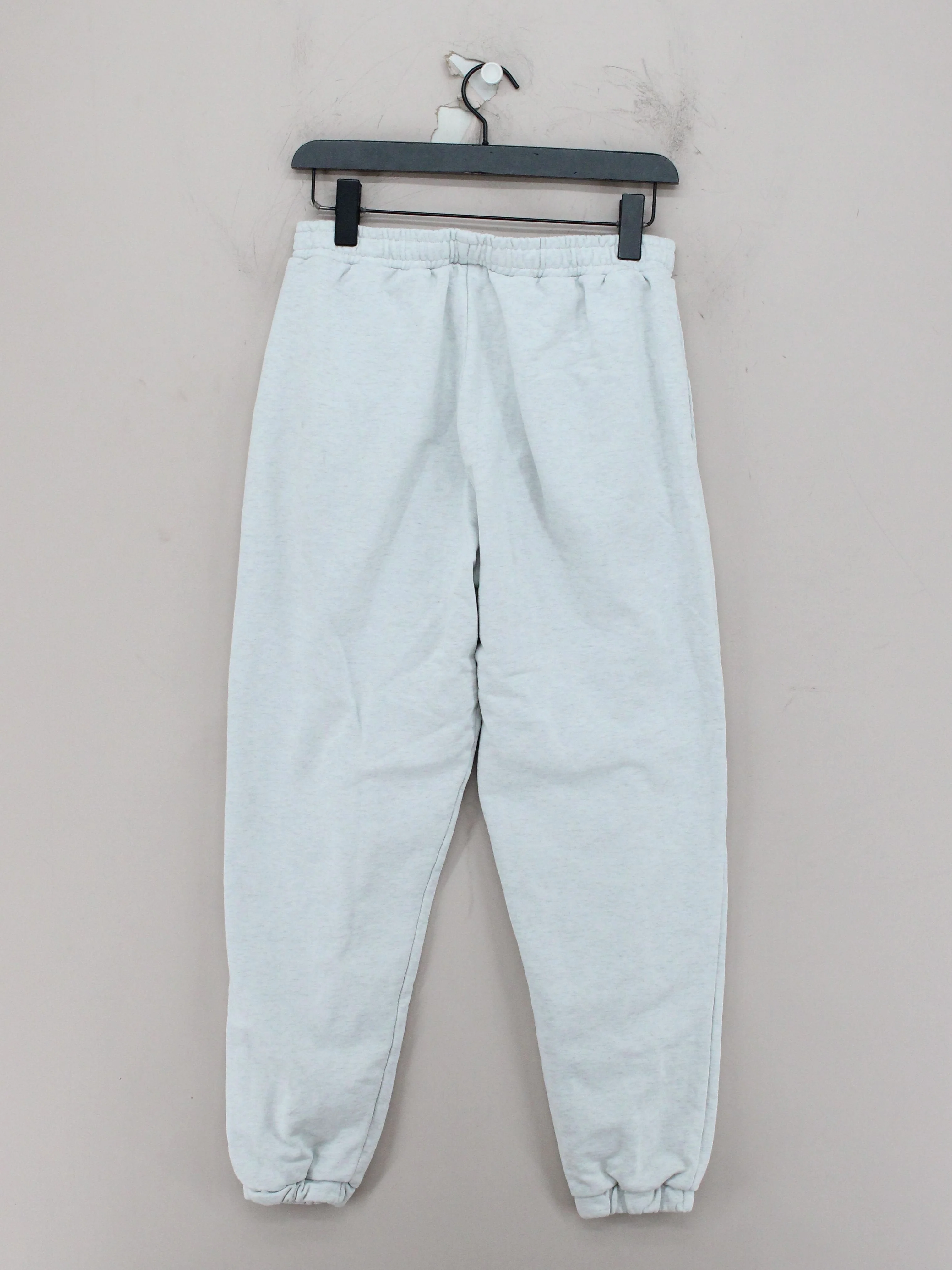 Gymshark Men's Sports Bottoms S Grey Cotton with Polyester Sweatpants - Image 2