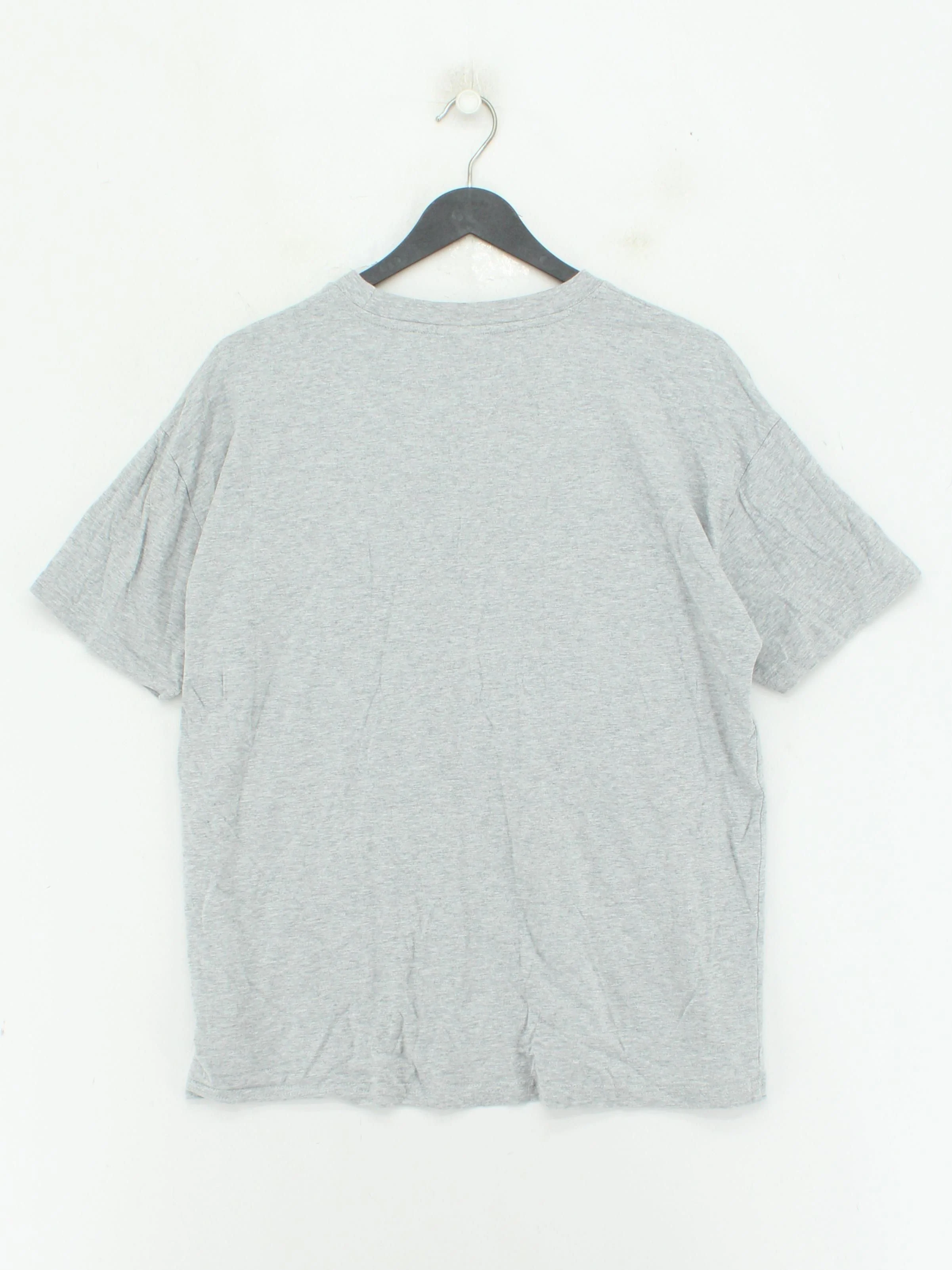 Gymshark Men's T-Shirt M Grey 100% Cotton Round Neck Basic - Image 2