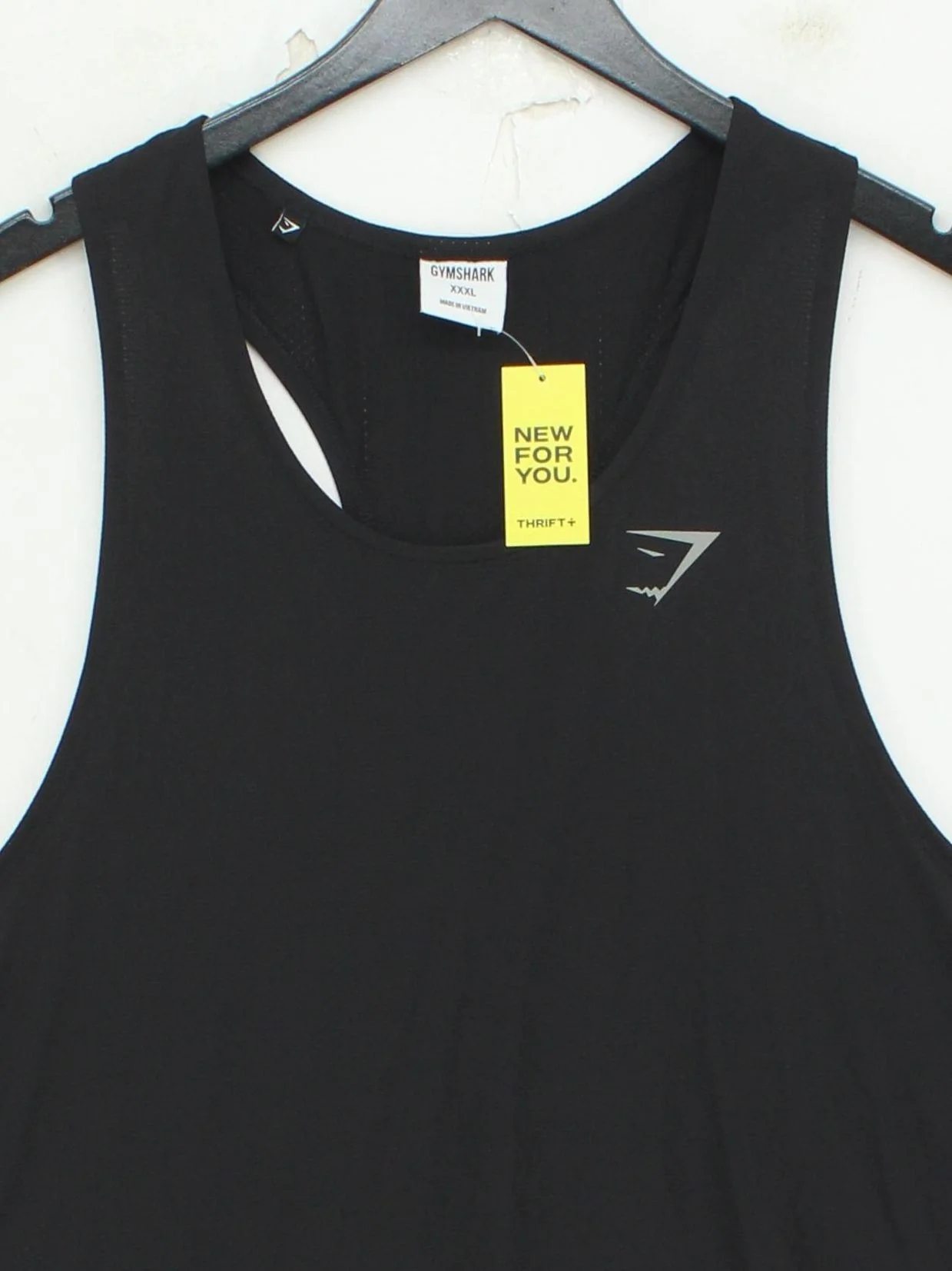 Gymshark Men's T-Shirt XXXL Black Polyester with Elastane Basic - Image 3