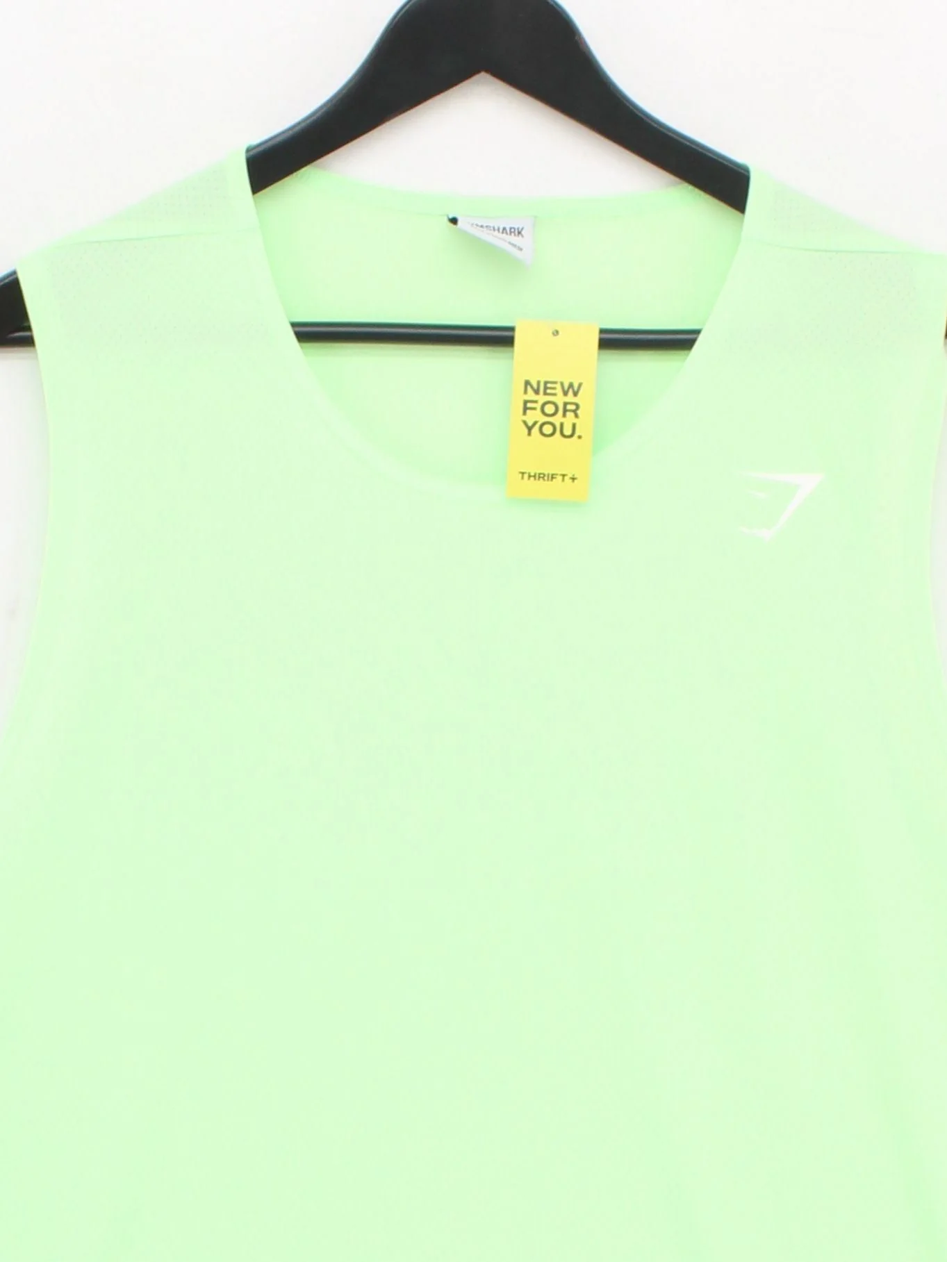 Gymshark Men's T-Shirt XXXL Green 100% Polyester Sleeveless Round Neck Basic - Image 3