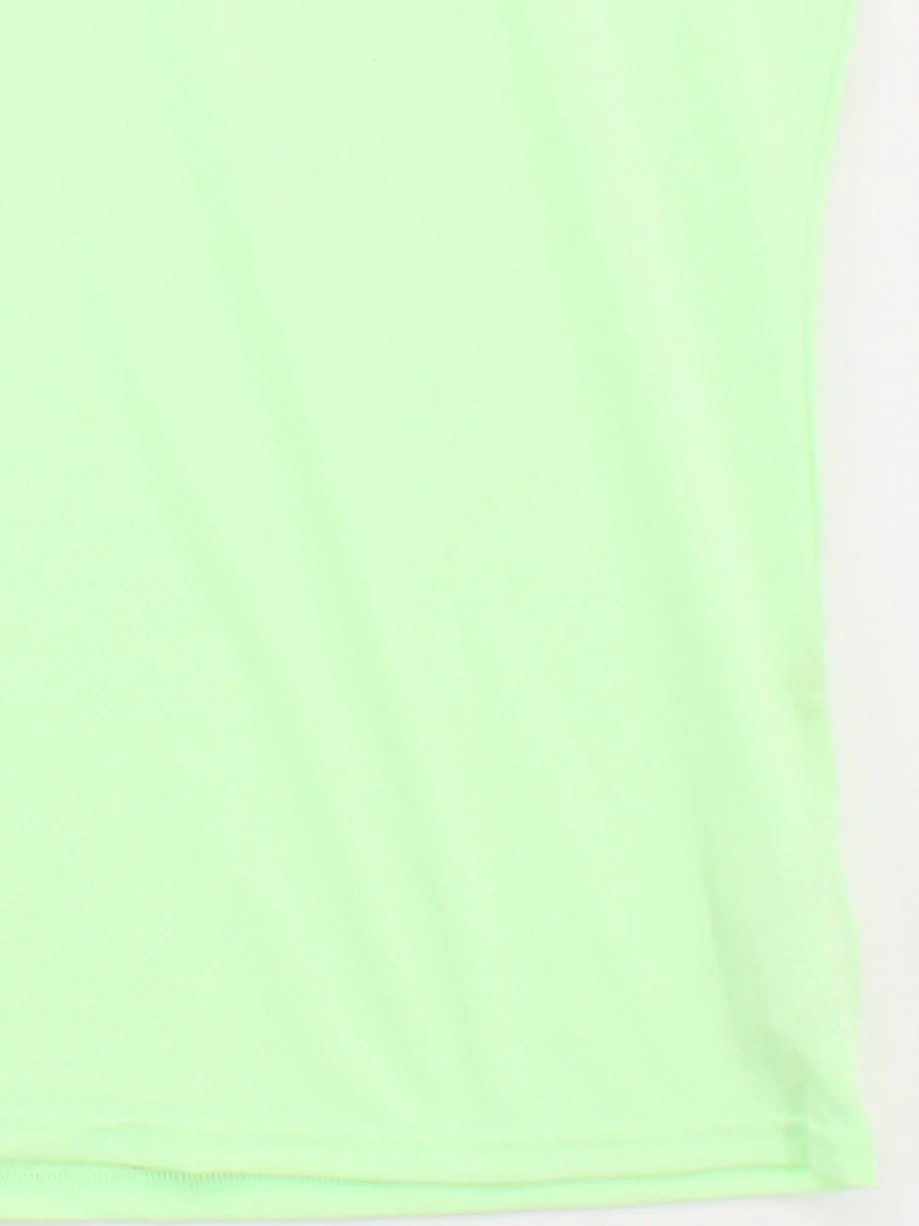 Gymshark Men's T-Shirt XXXL Green 100% Polyester Sleeveless Round Neck Basic - Image 4