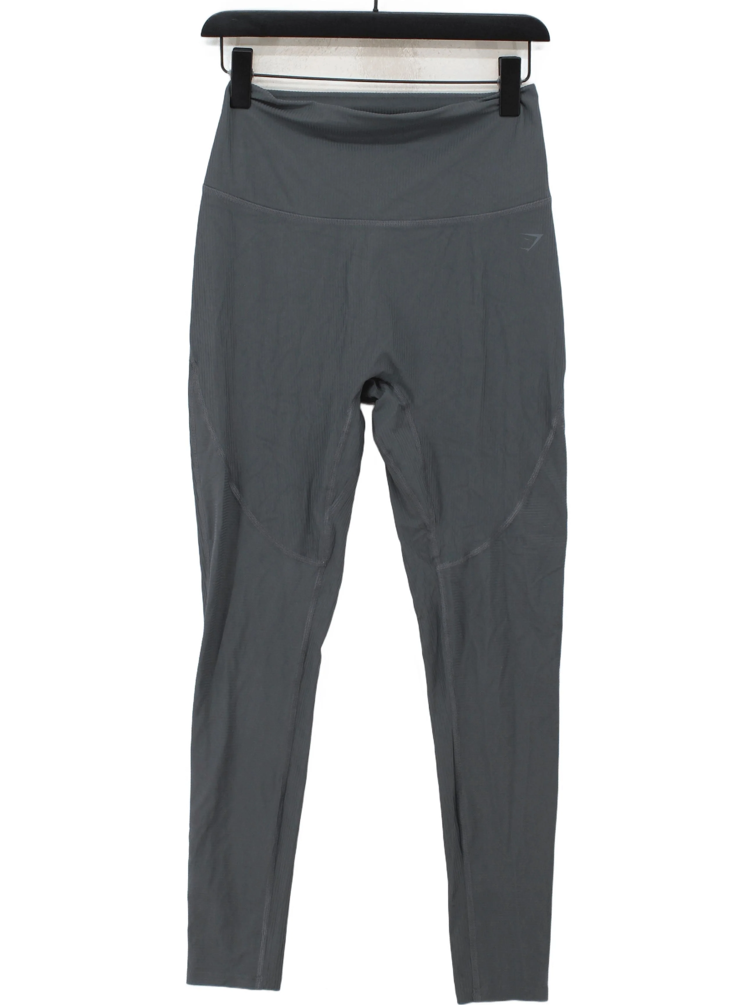 Gymshark Women's Leggings L Grey Nylon with Elastane Full length