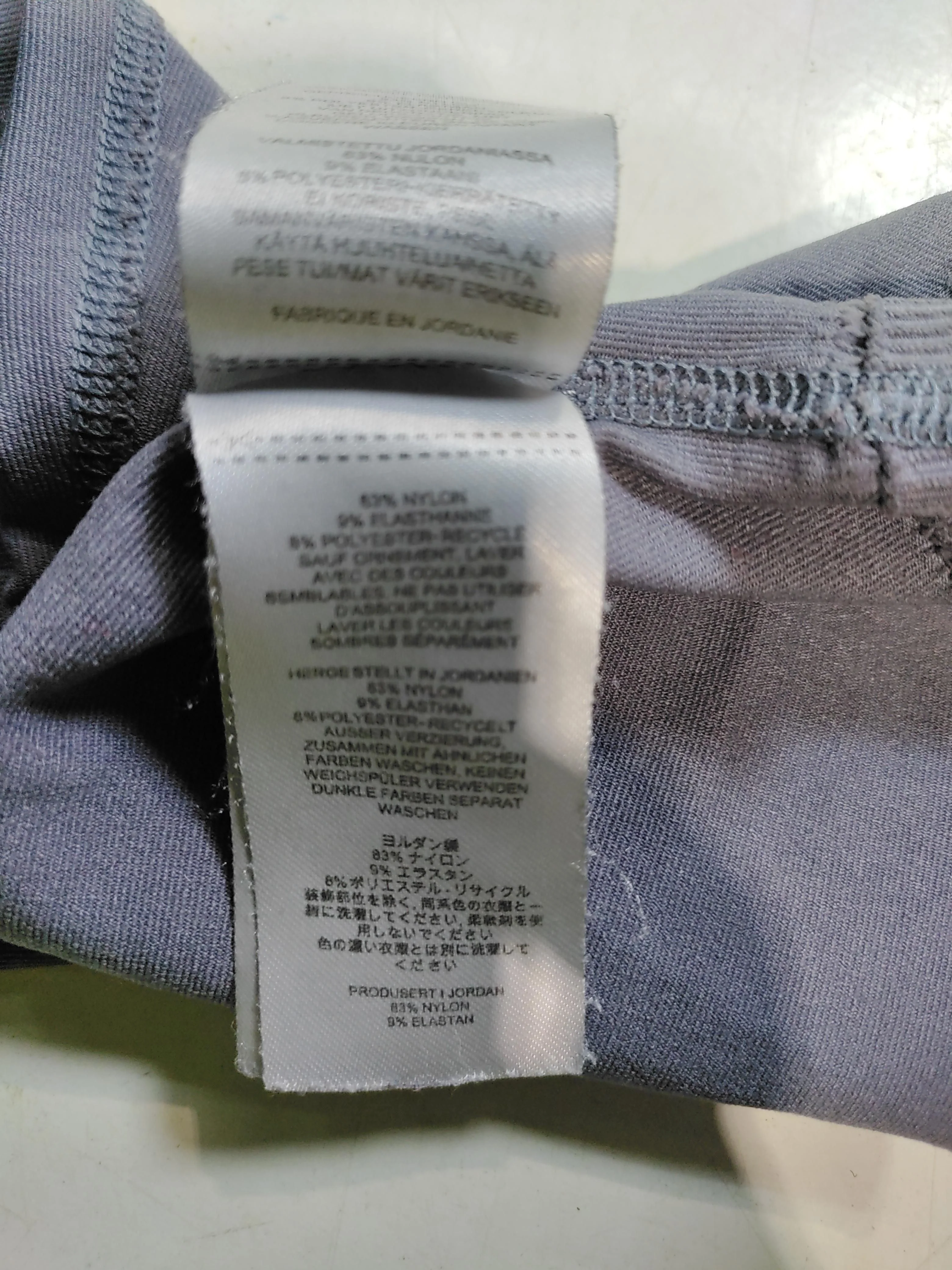 Gymshark Women's Leggings M Grey Nylon with Polyester, Elastane Full length - Image 8