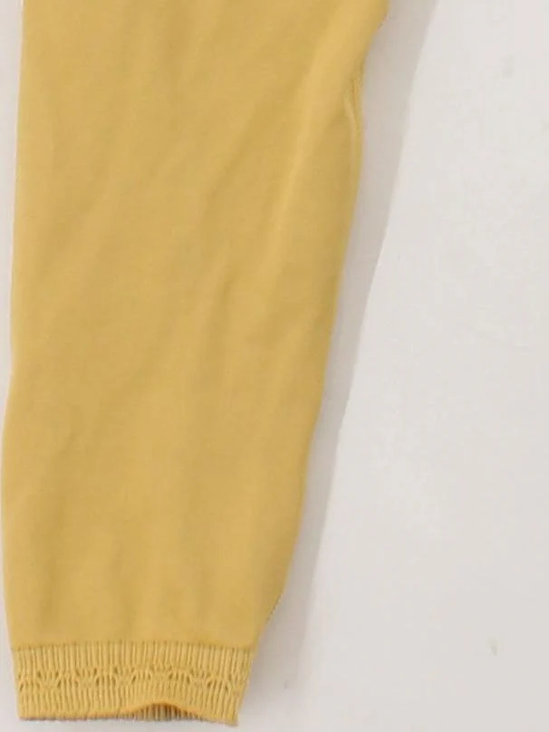 Gymshark Women's Leggings W 22 in Yellow Polyamide with Elastane Full length - Image 4