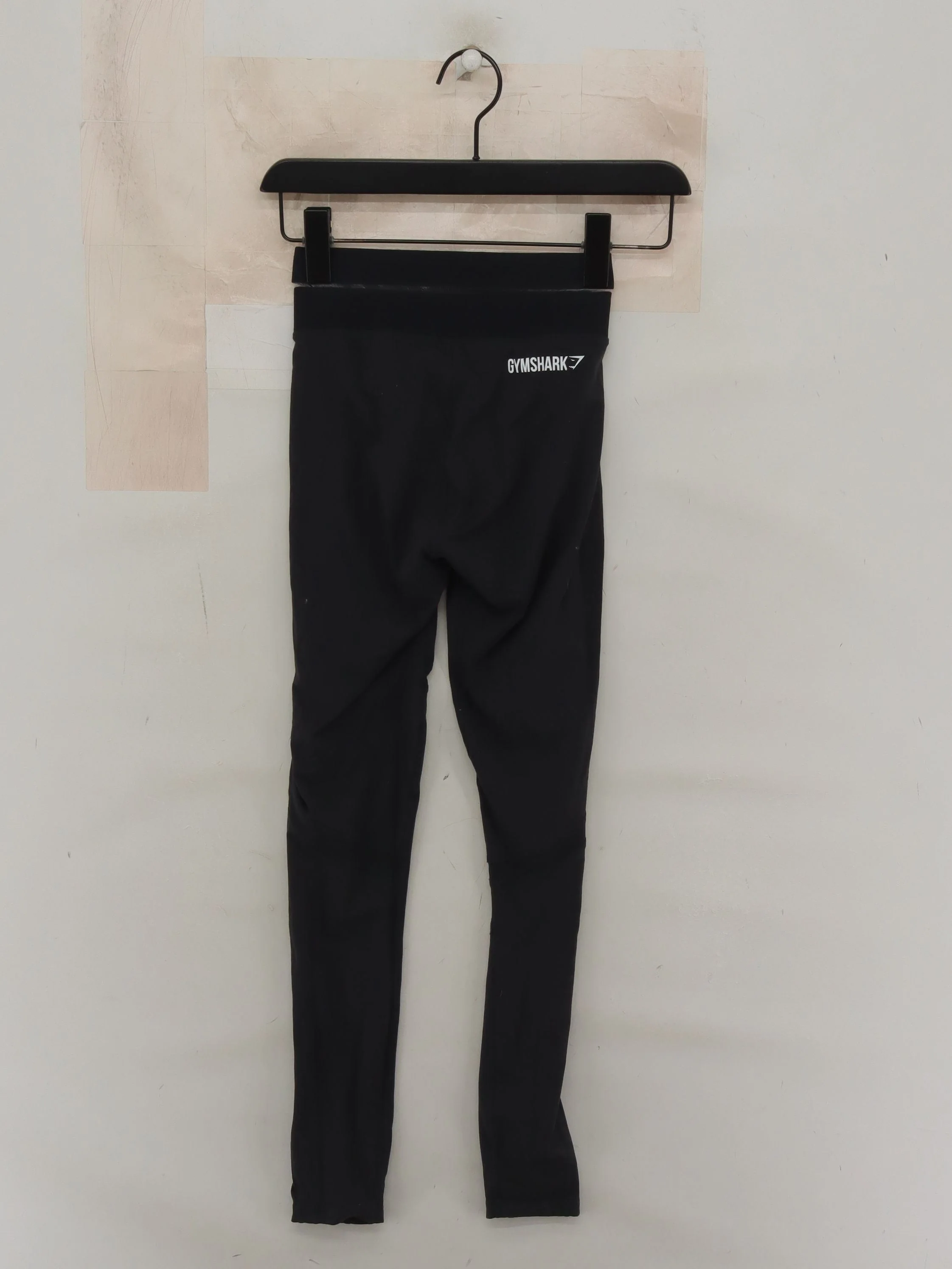 Gymshark Women's Leggings XS Black Nylon with Elastane Full length - Image 2