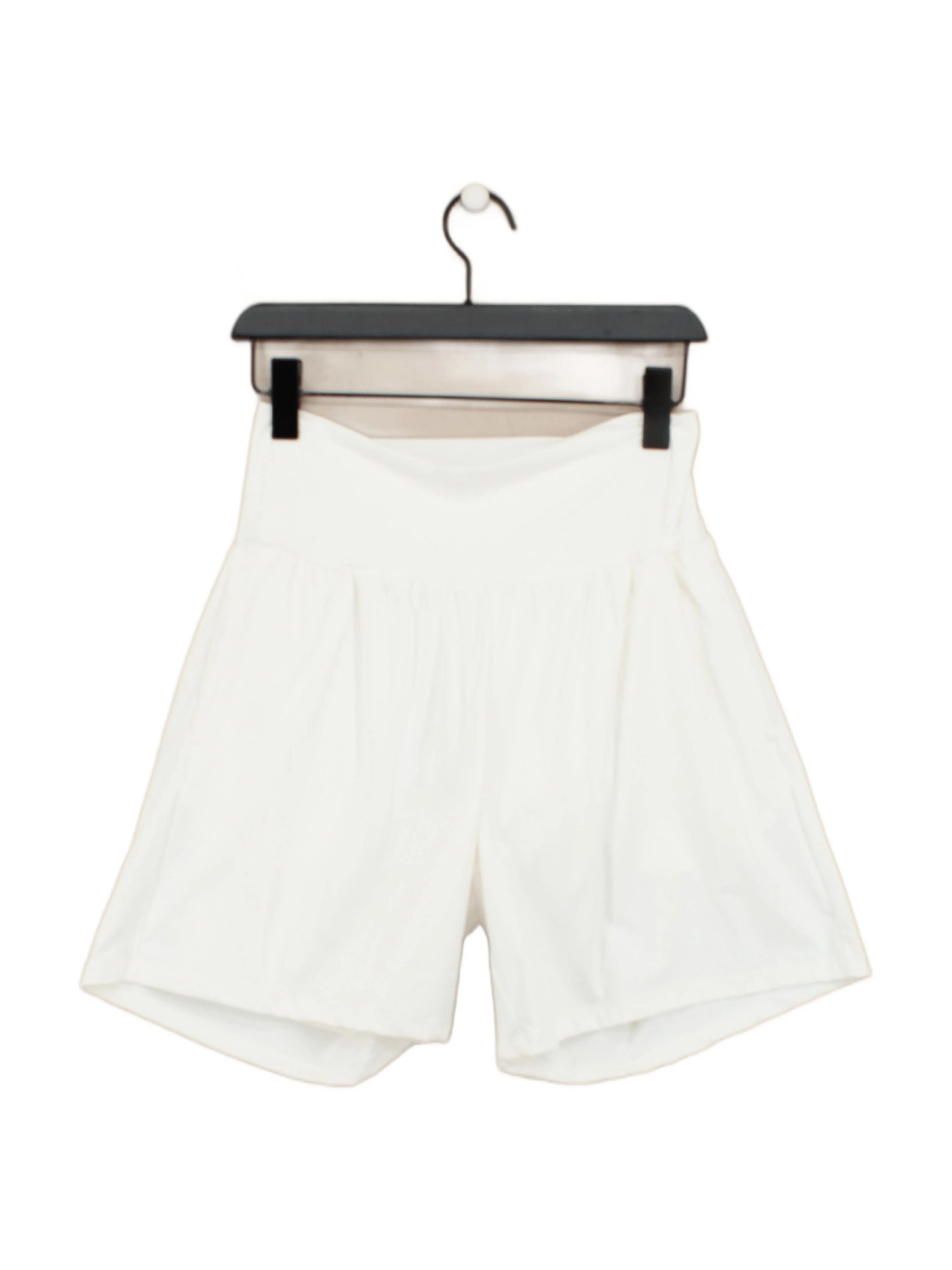 Halara Women's Shorts L White Nylon with Elastane Sweat