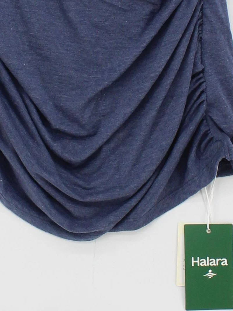 Halara Women's Top M Blue Polyester with Elastane, Viscose Jersey - Image 4