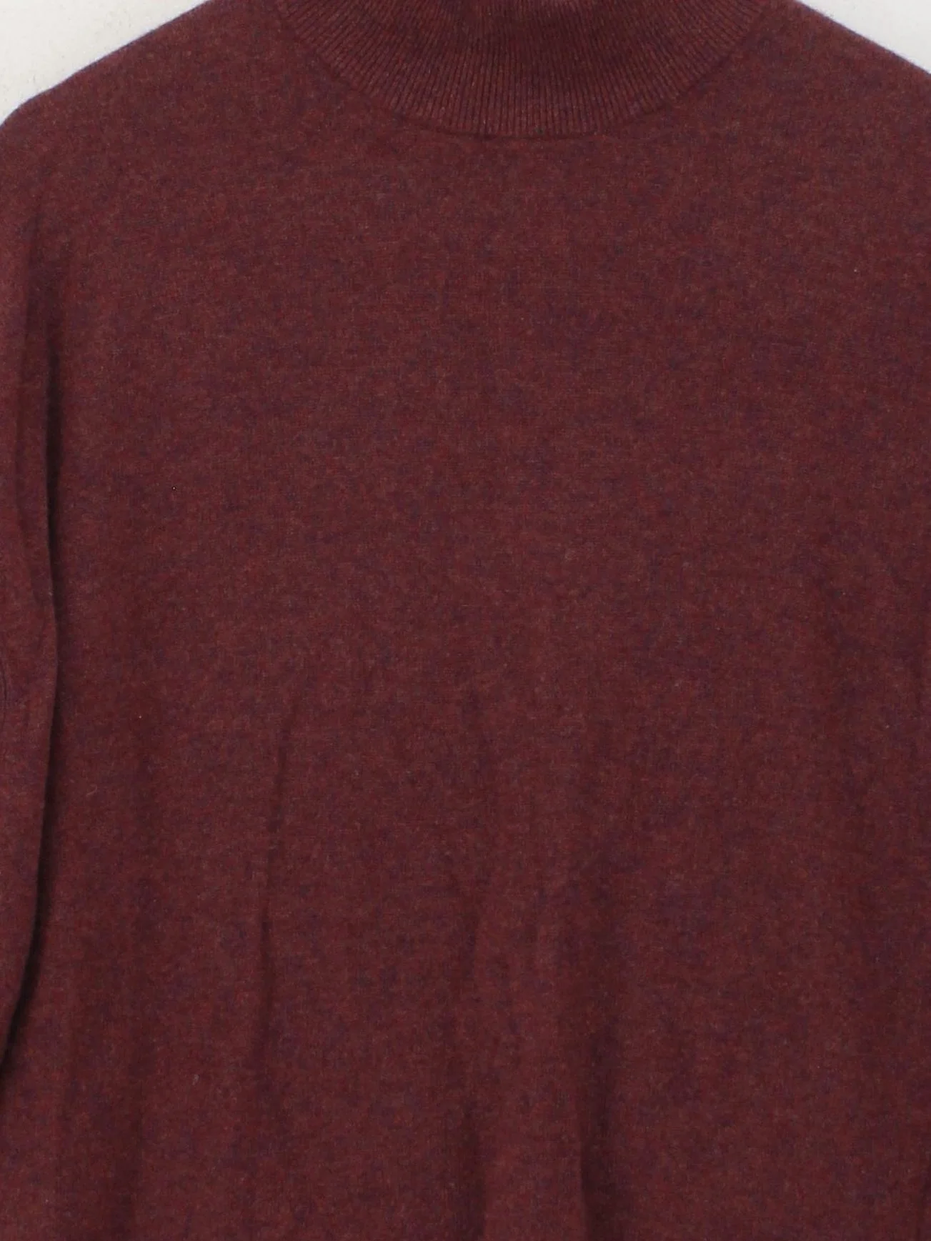 Hatch Women's Jumper UK 4 Red 100% Cashmere Mock Neck Pullover - Image 3