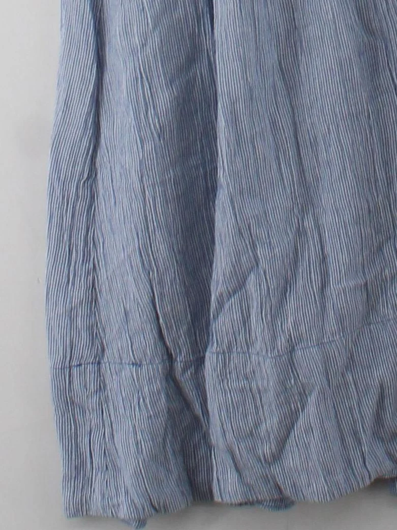 Hatch Wrap Midi Dress UK4 in Blue - Image 4
