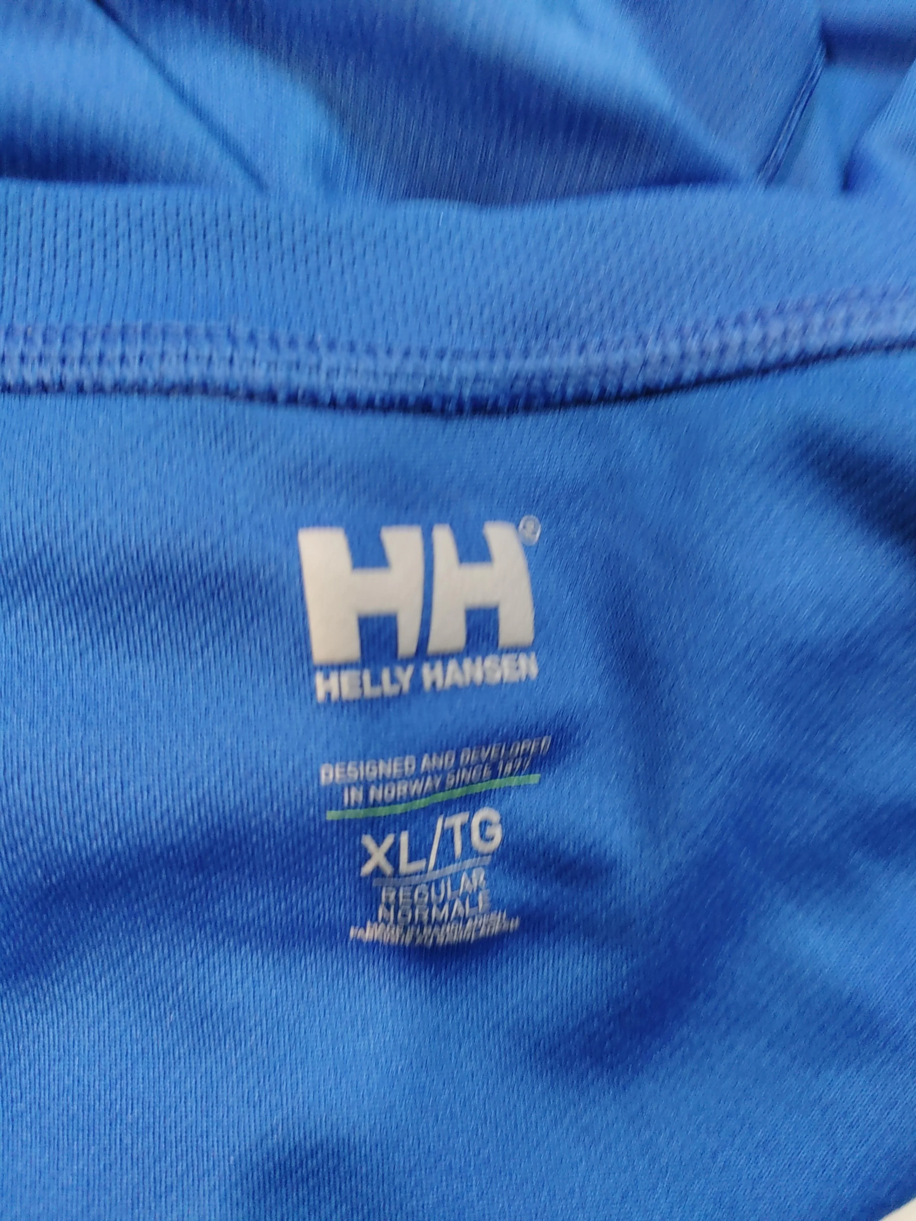 Helly Hansen Men's T-Shirt XL Blue 100% Polyester Basic - Image 6