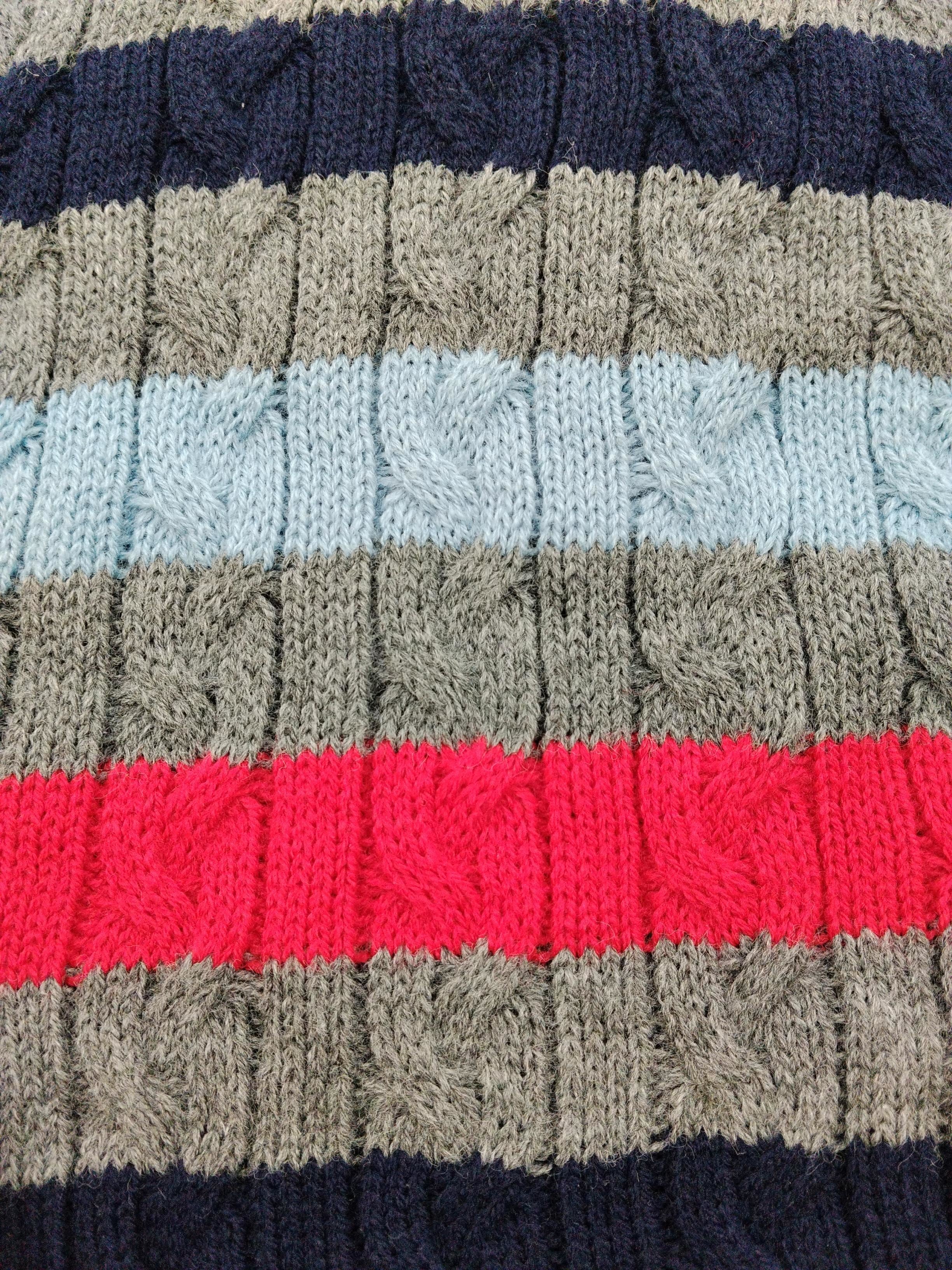 Help For Heroes Men's Scarf Multi Striped 100% Acrylic Scarf - Image 3