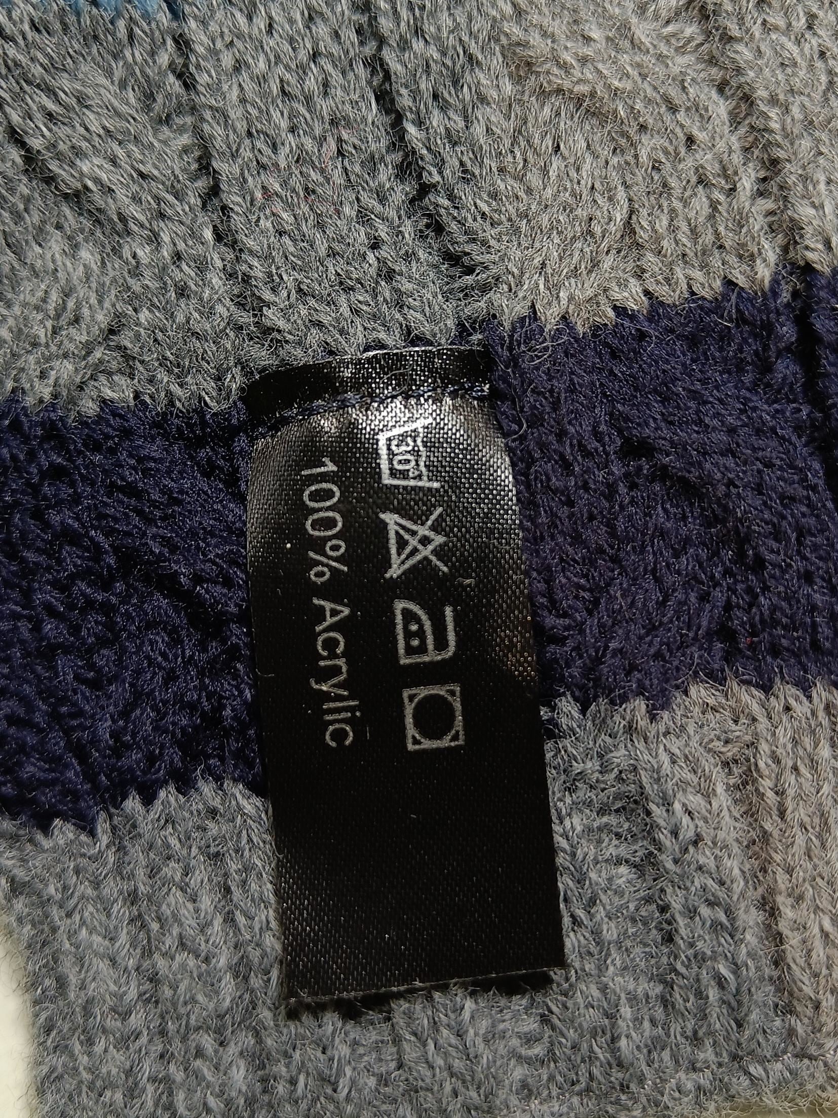 Help For Heroes Men's Scarf Multi Striped 100% Acrylic Scarf - Image 6
