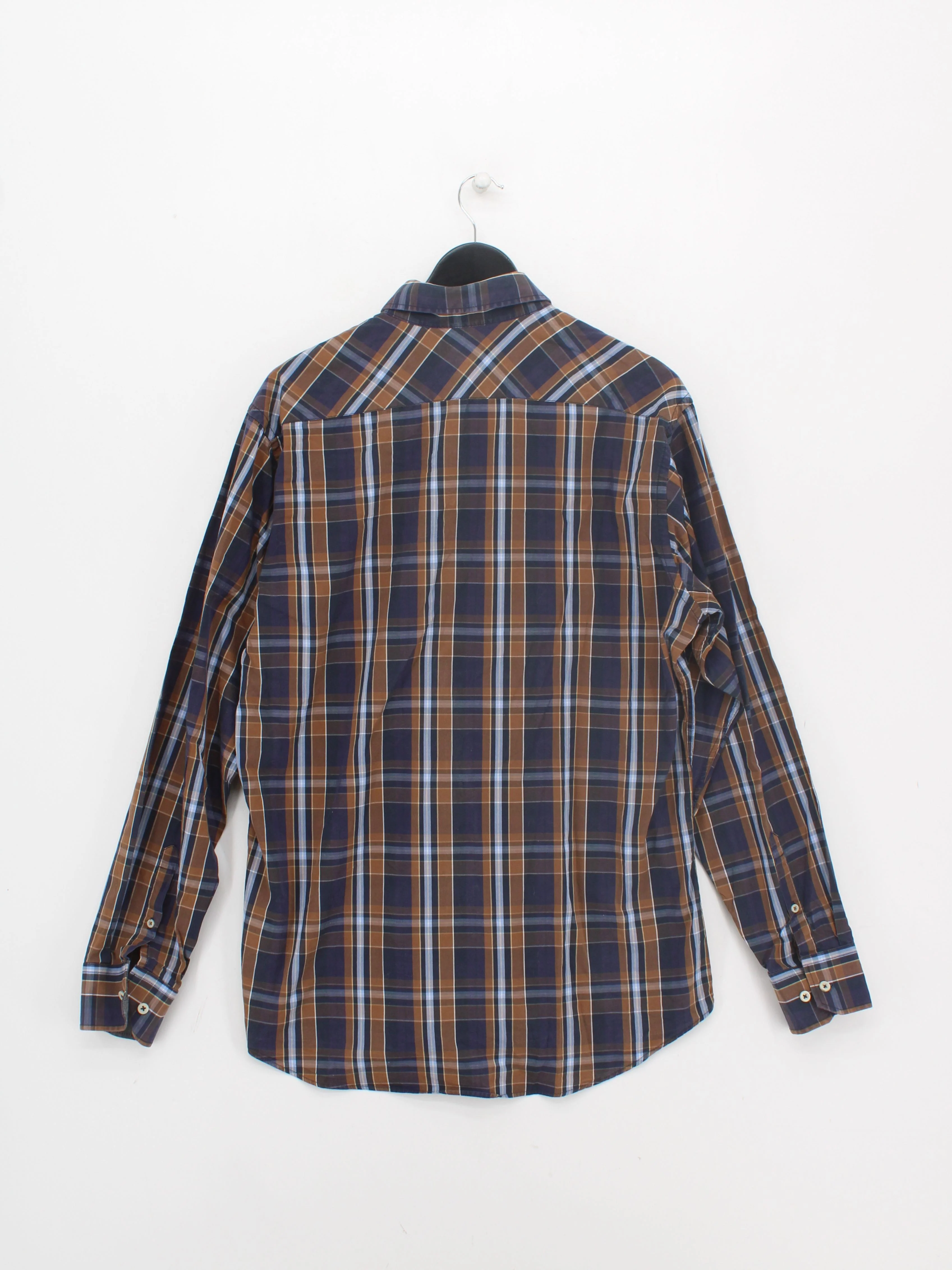 Henri Lloyd Men's Shirt L Multi Checkered 100% Cotton Basic - Image 2