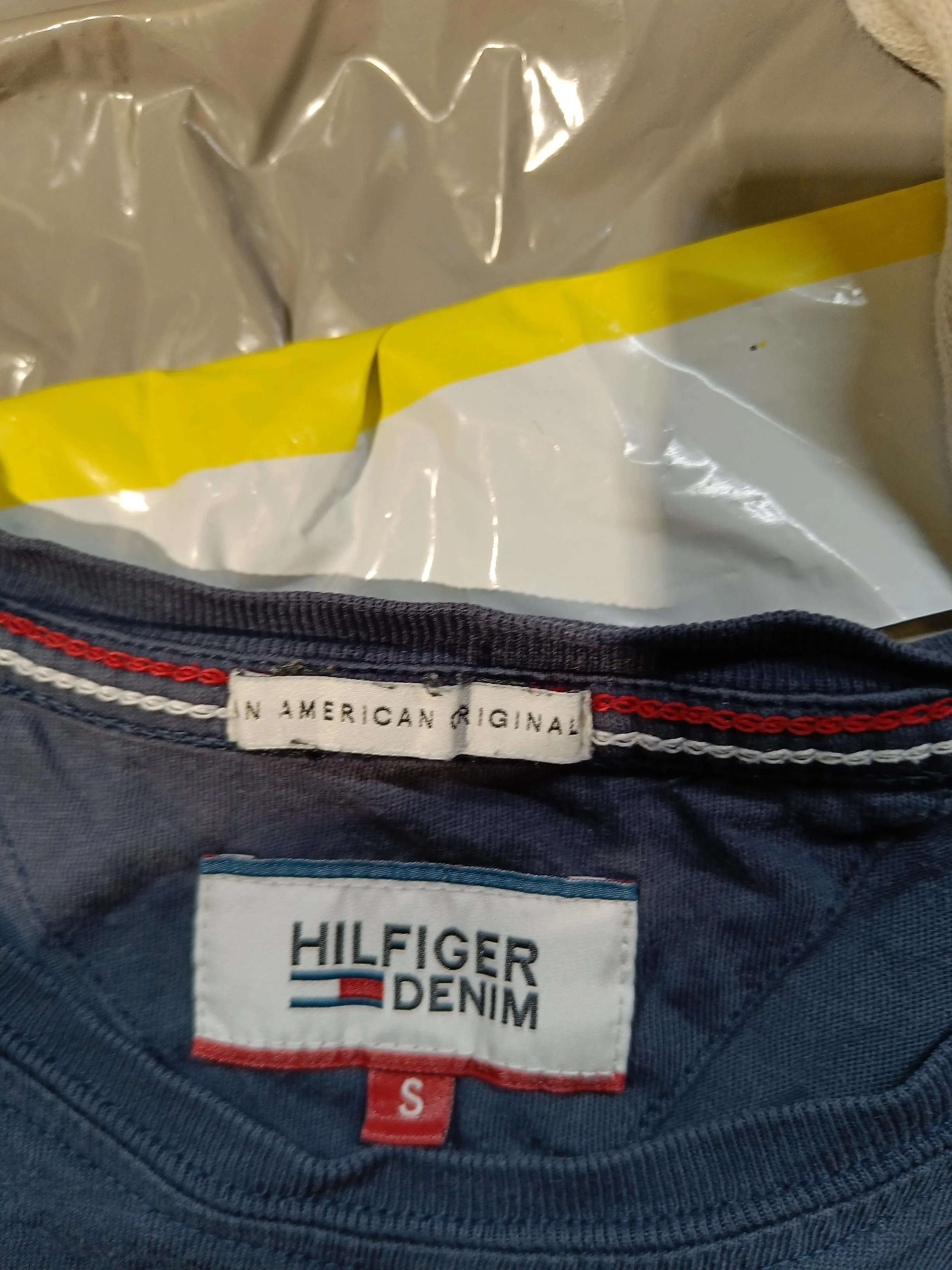 Hilfiger Denim Men's T-Shirt S Blue 100% Cotton Basic - Image 6
