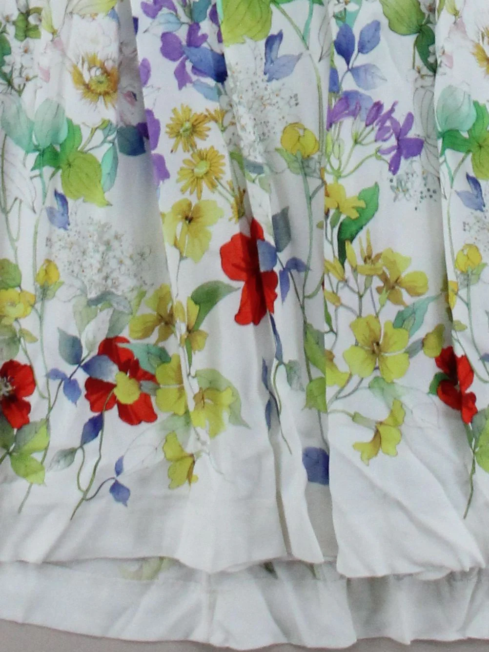 Hobbs A-Line Midi Dress UK12 in Multi - Image 4