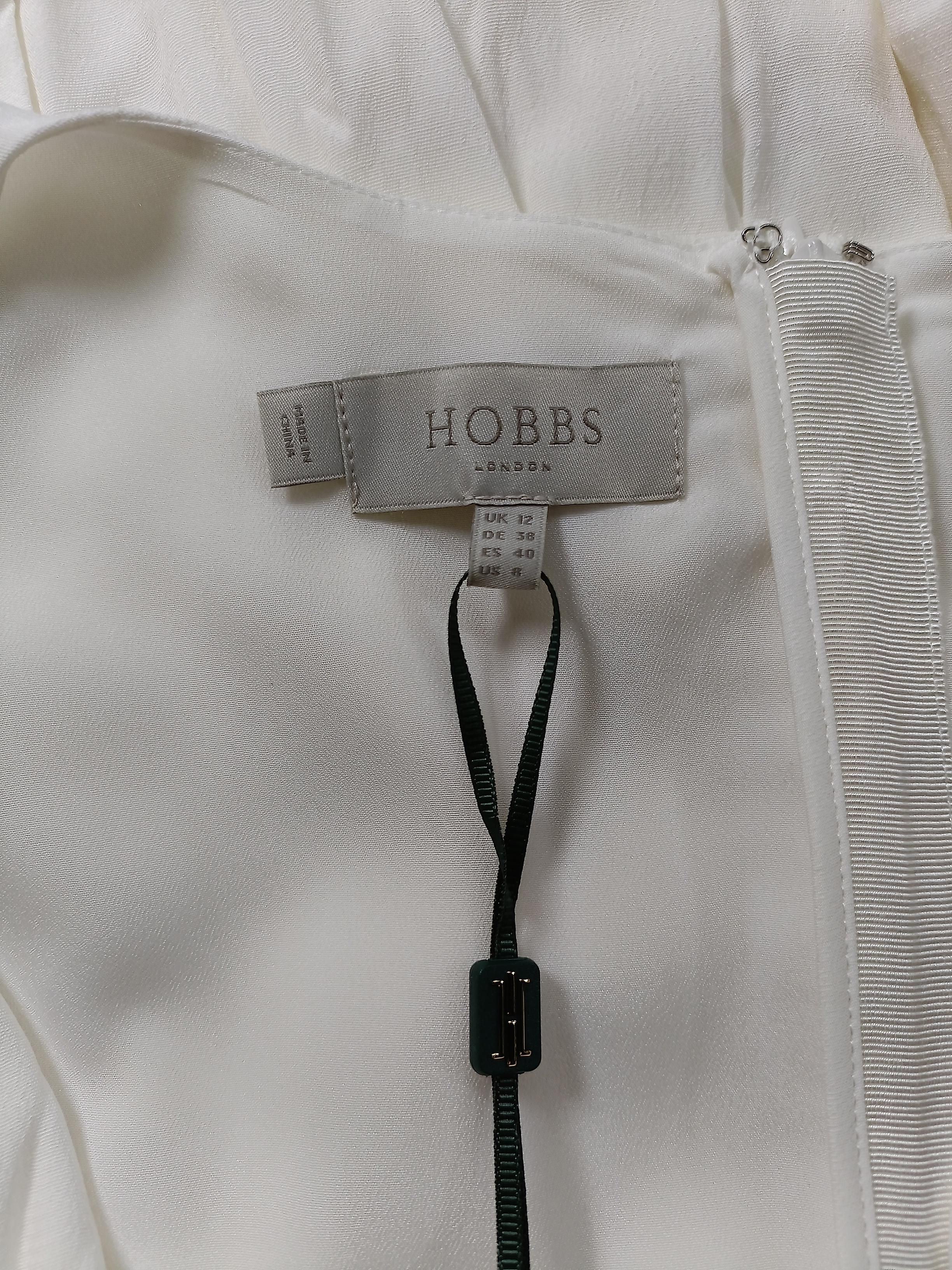 Hobbs A-Line Midi Dress UK12 in Multi - Image 7