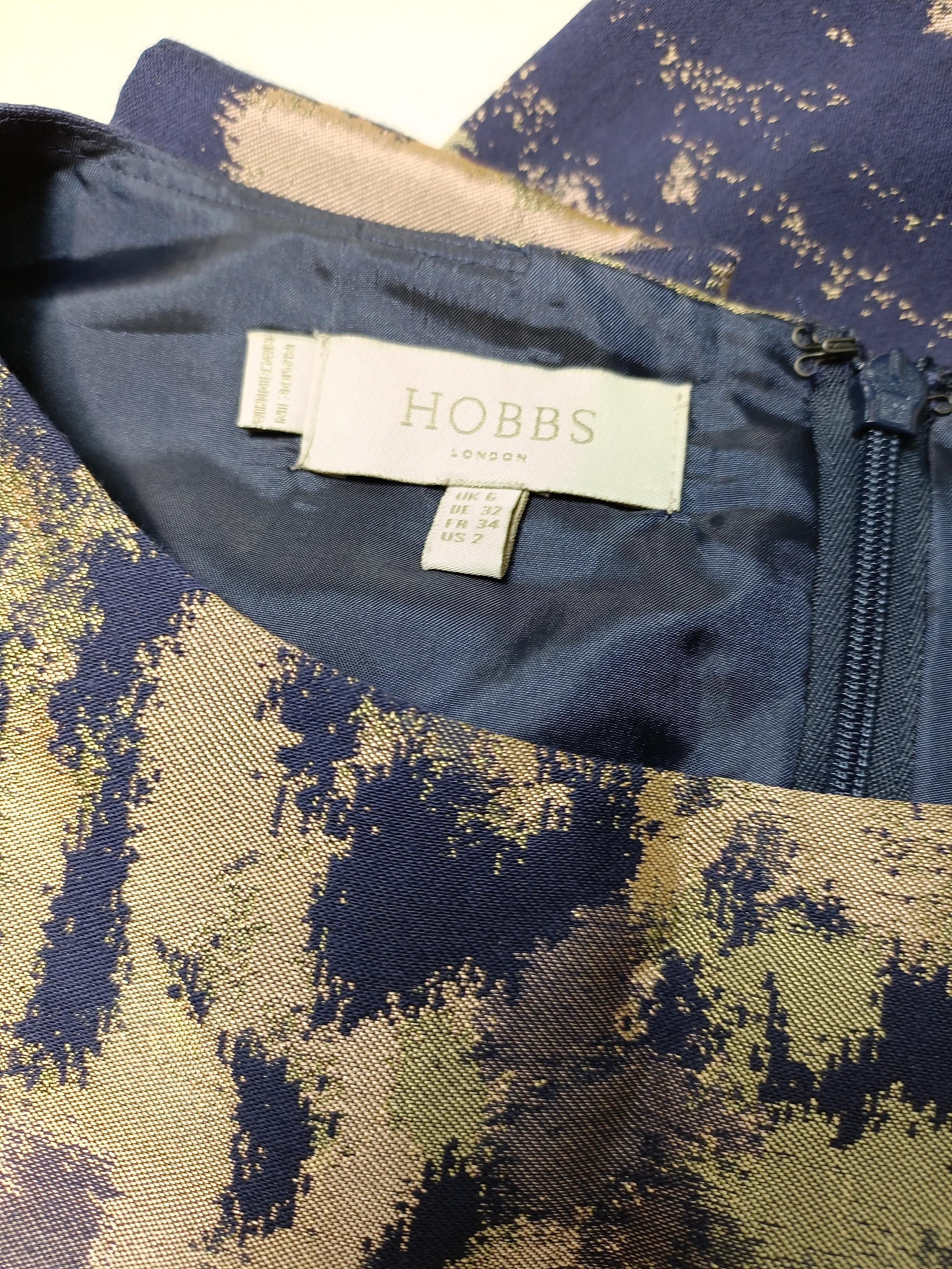 Hobbs Bodycon Midi Dress UK6 in Multi - Image 6