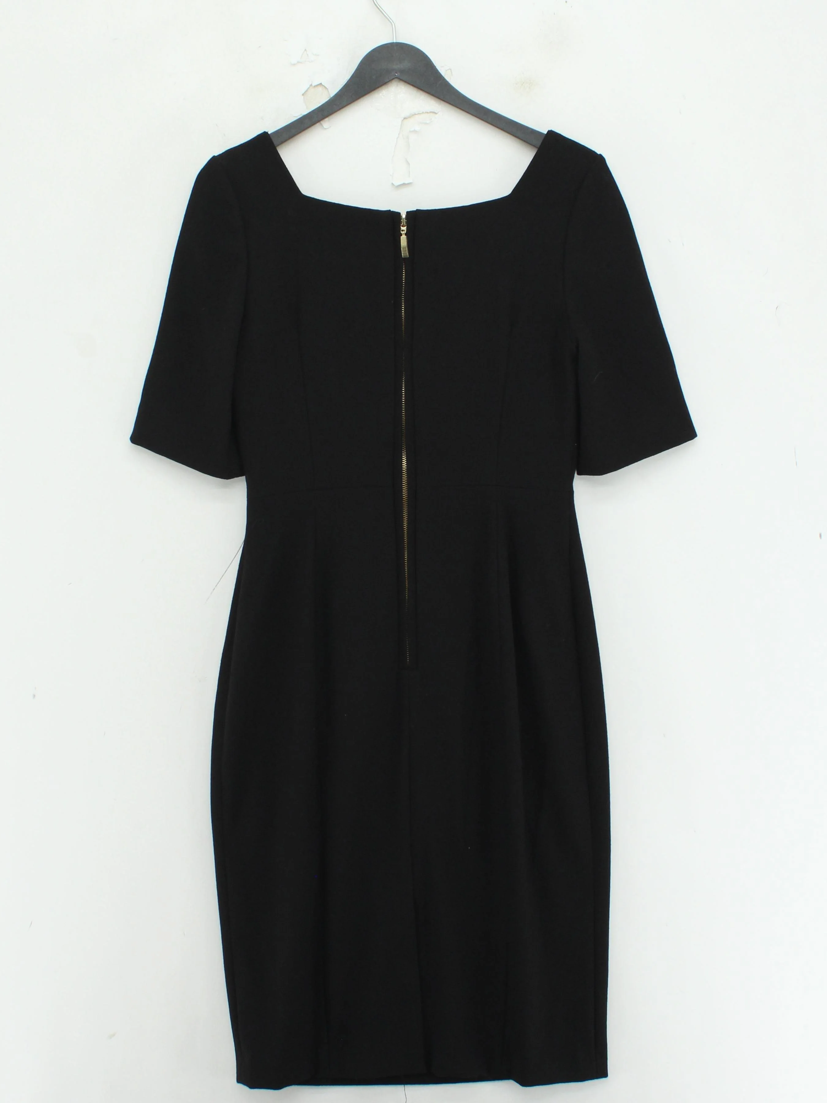 Hobbs Bodycon Mini Dress UK10 in Black - Image 2