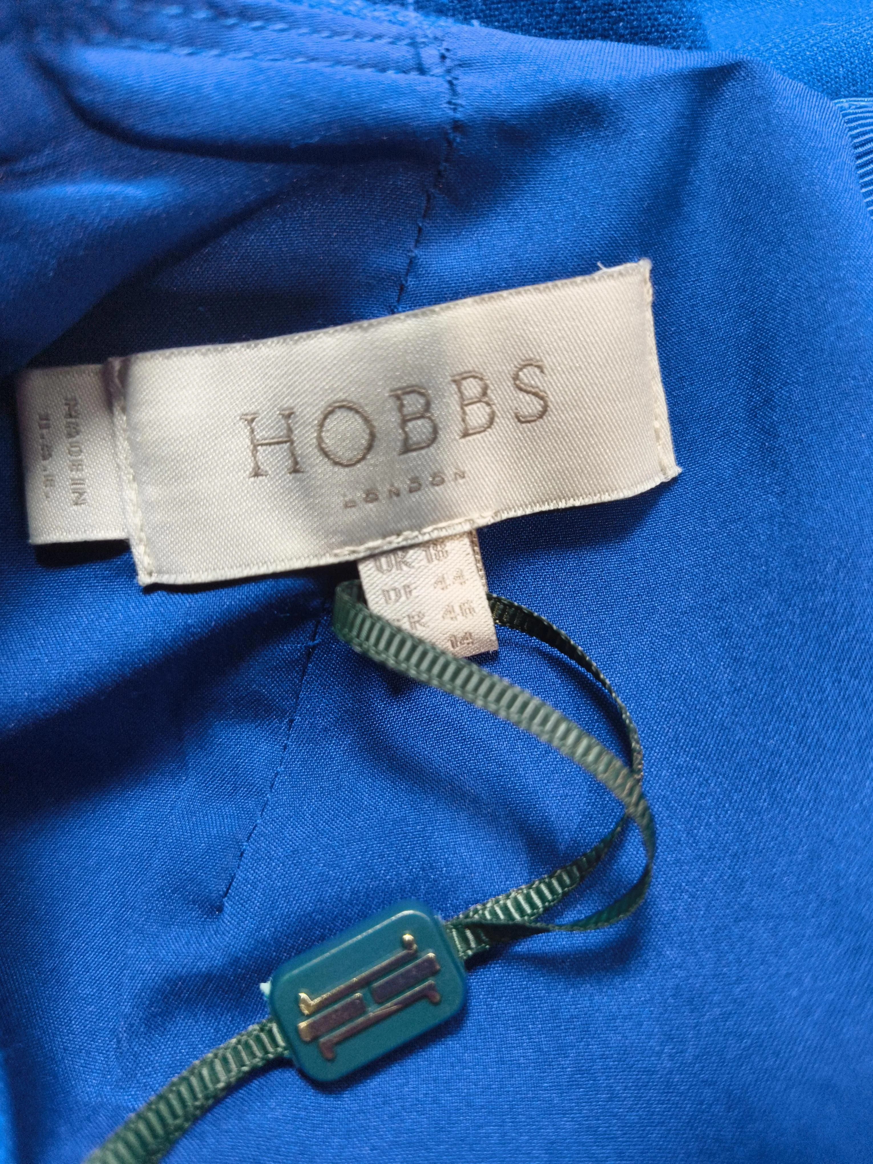 Hobbs Bodycon Mini Dress UK18 in Blue - Image 5