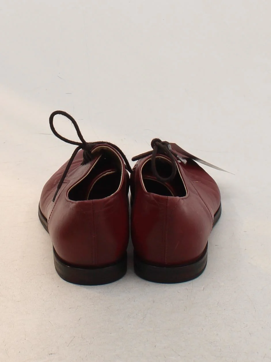 Hobbs Men's Formal Shoes UK 4 Red 100% Leather Brogue - Image 3