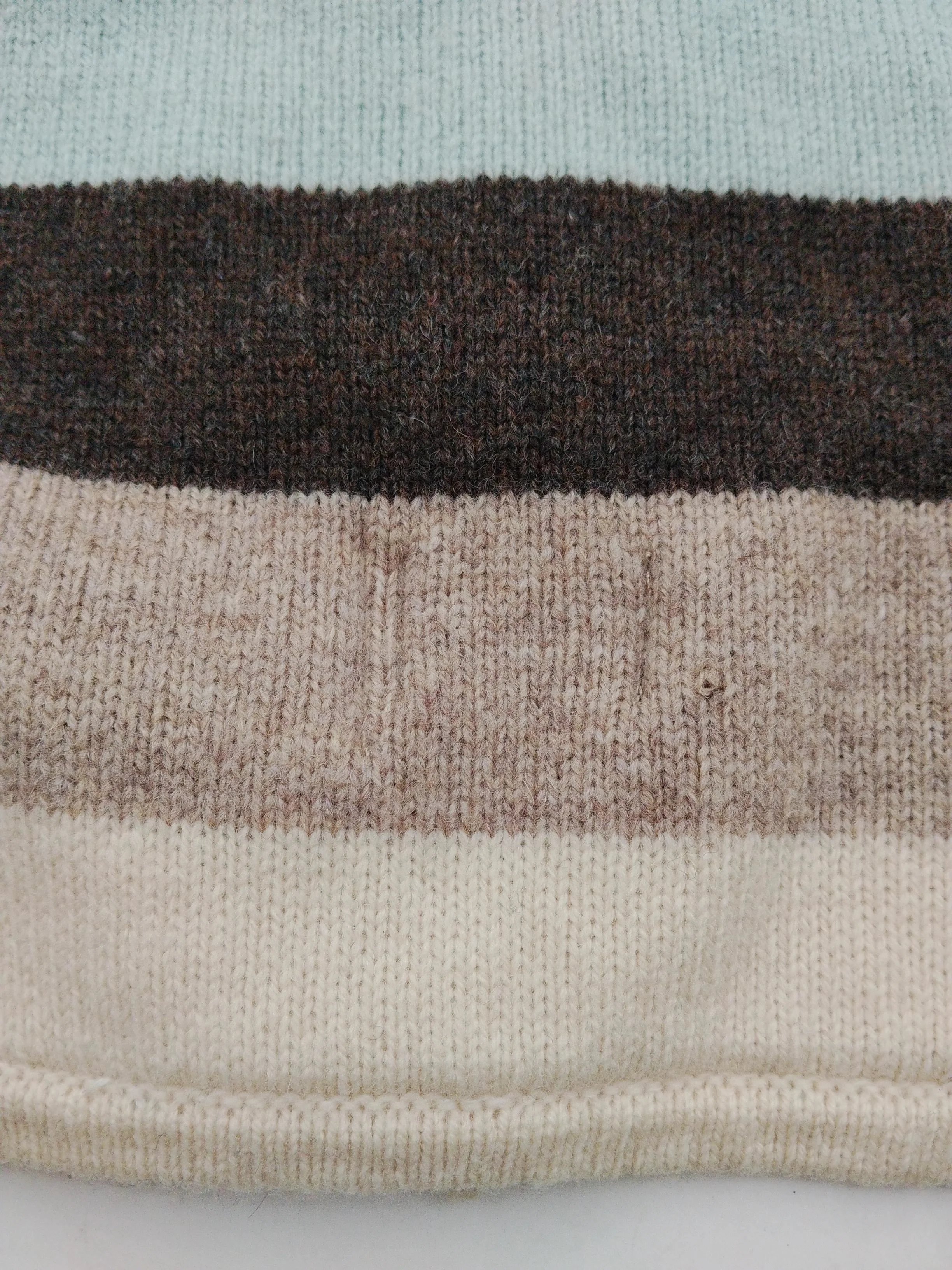 Hobbs Men's Scarf Multi Striped 100% Wool Scarf - Image 4