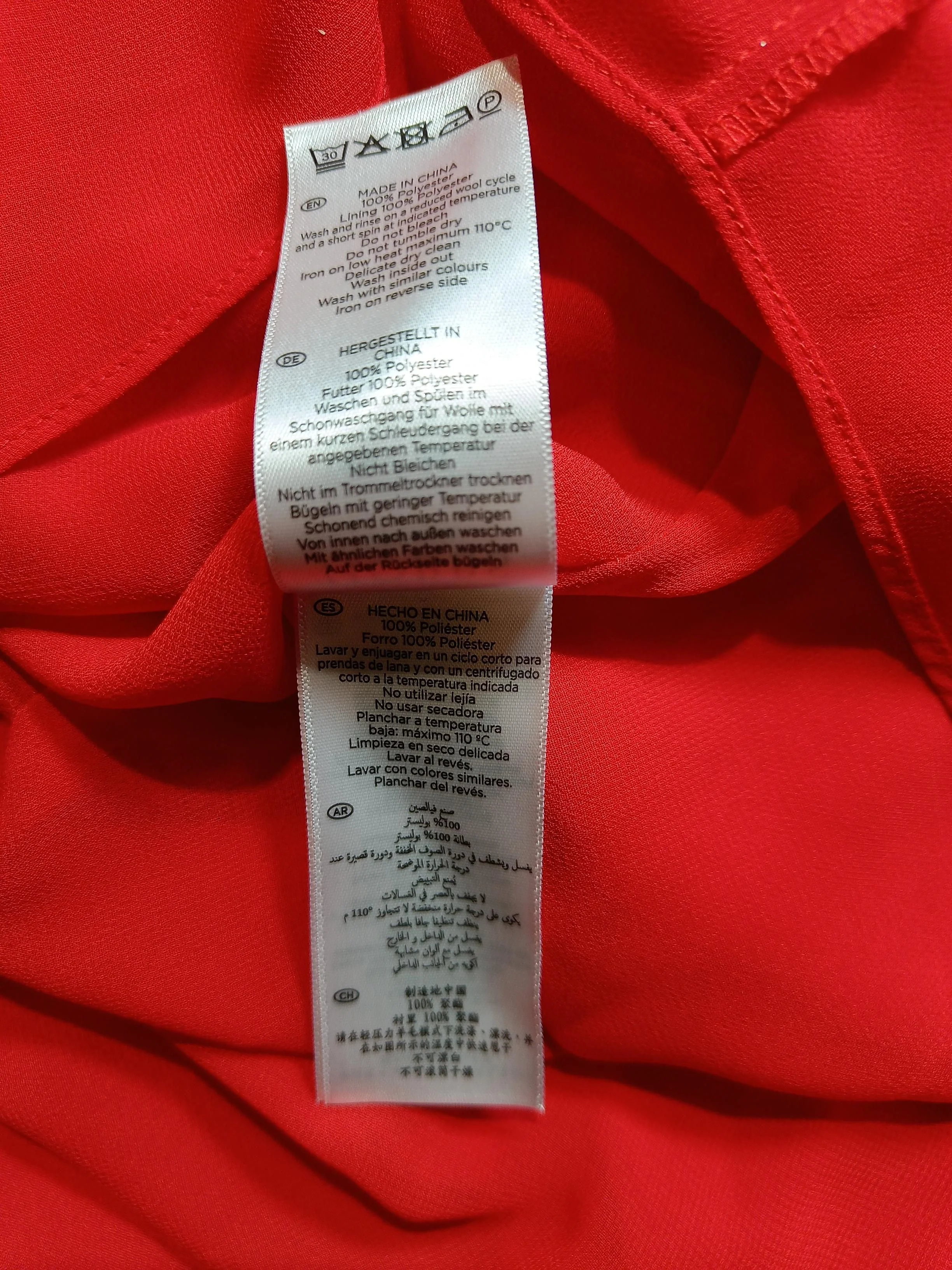 Hobbs Shirt Midi Dress UK8 in Red - Image 6