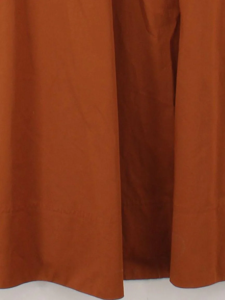 Hobbs Skater Midi Dress UK12 in Orange - Image 4