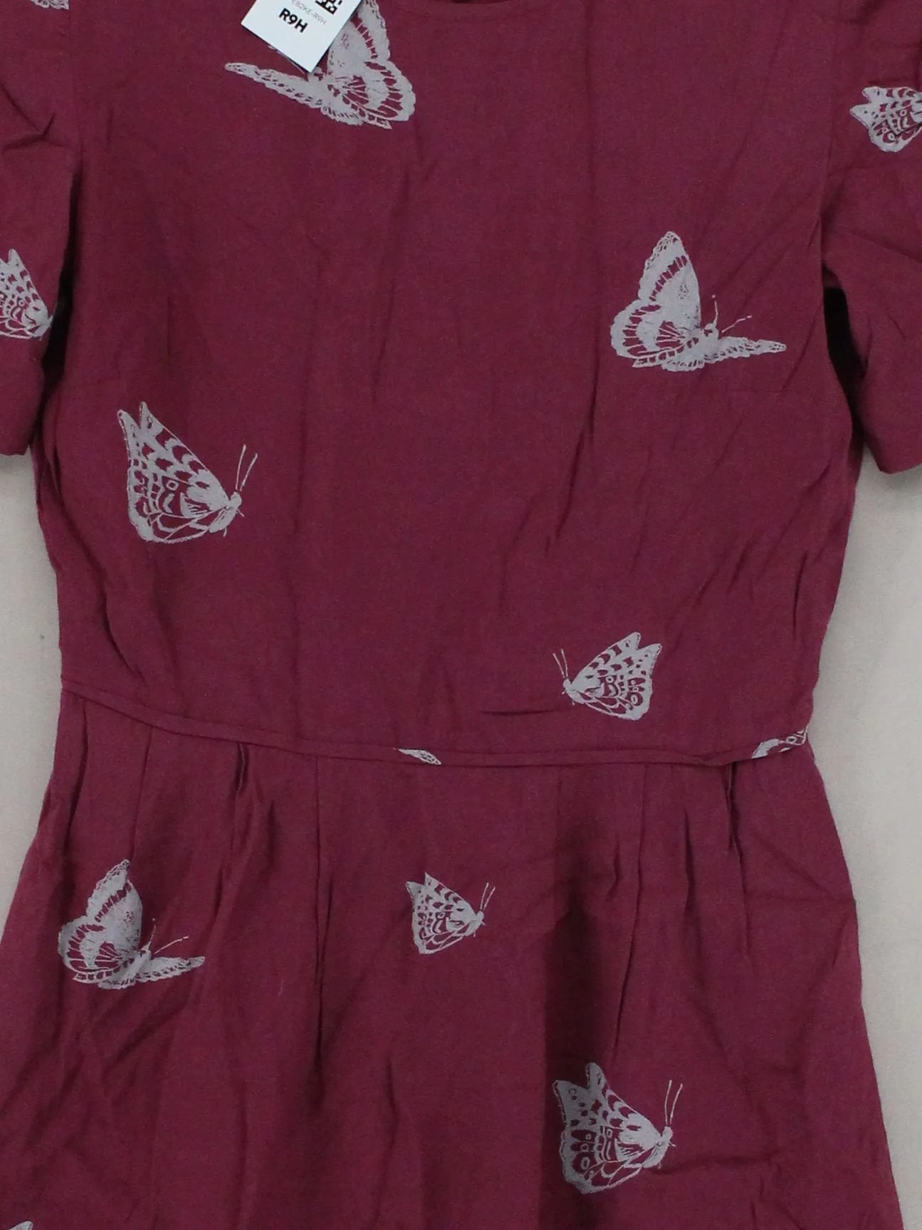 Hobbs Skater Mini Dress UK8 in Pink - Image 3
