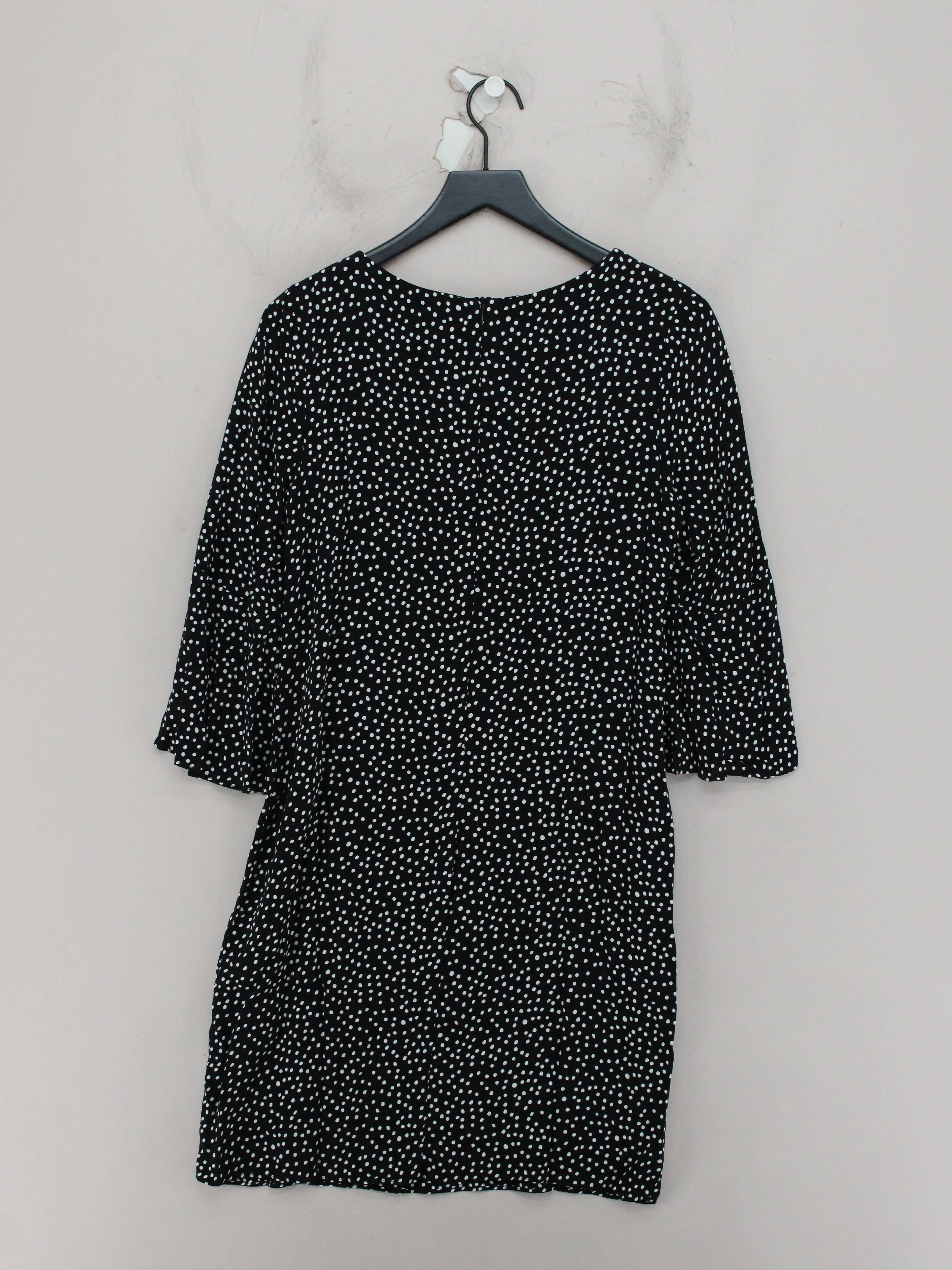 Hobbs T-Shirt Mini Dress UK10 in Black - Image 2