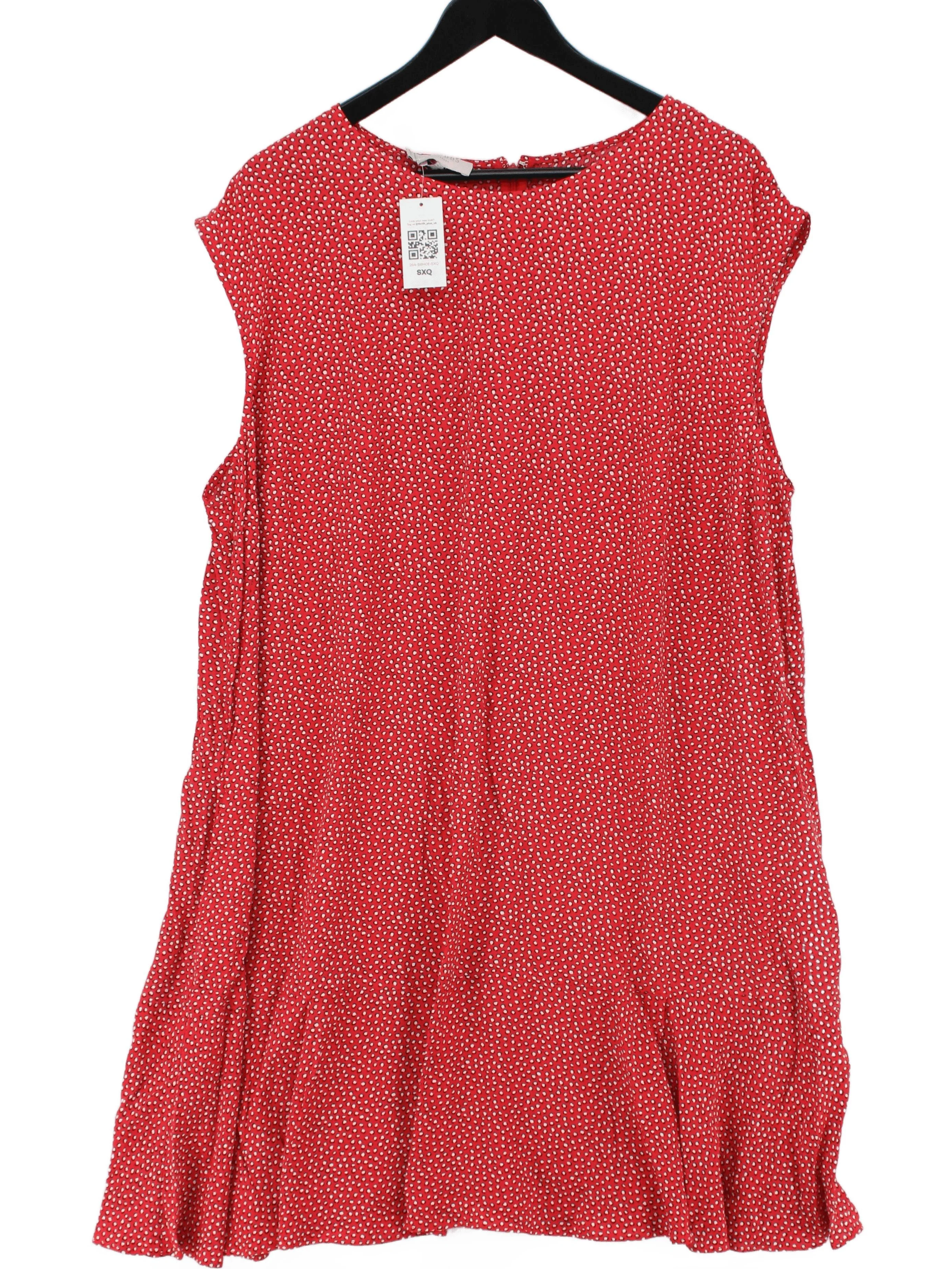 Hobbs T-Shirt Mini Dress UK20 in Red