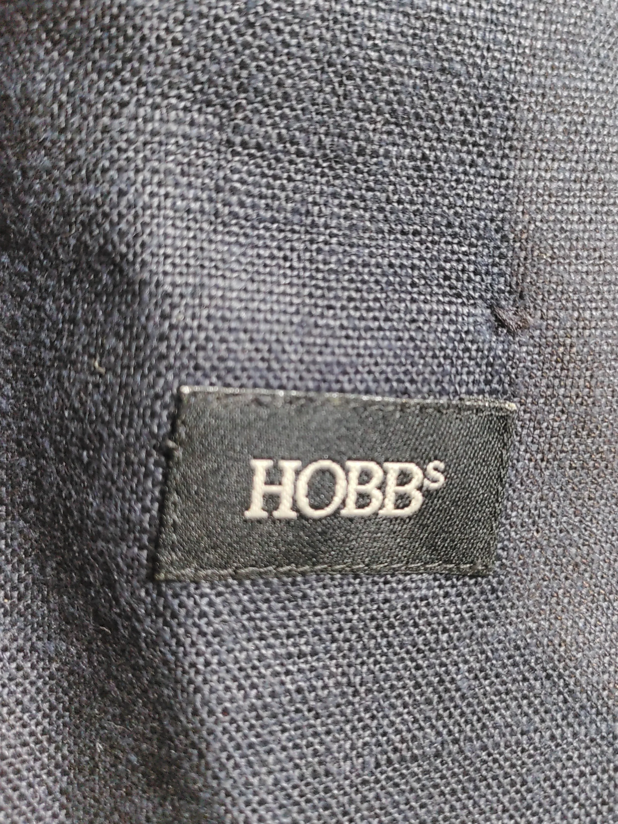 Hobbs Women's Blazer UK 12 Blue Linen with Acetate, Viscose Overcoat - Image 5