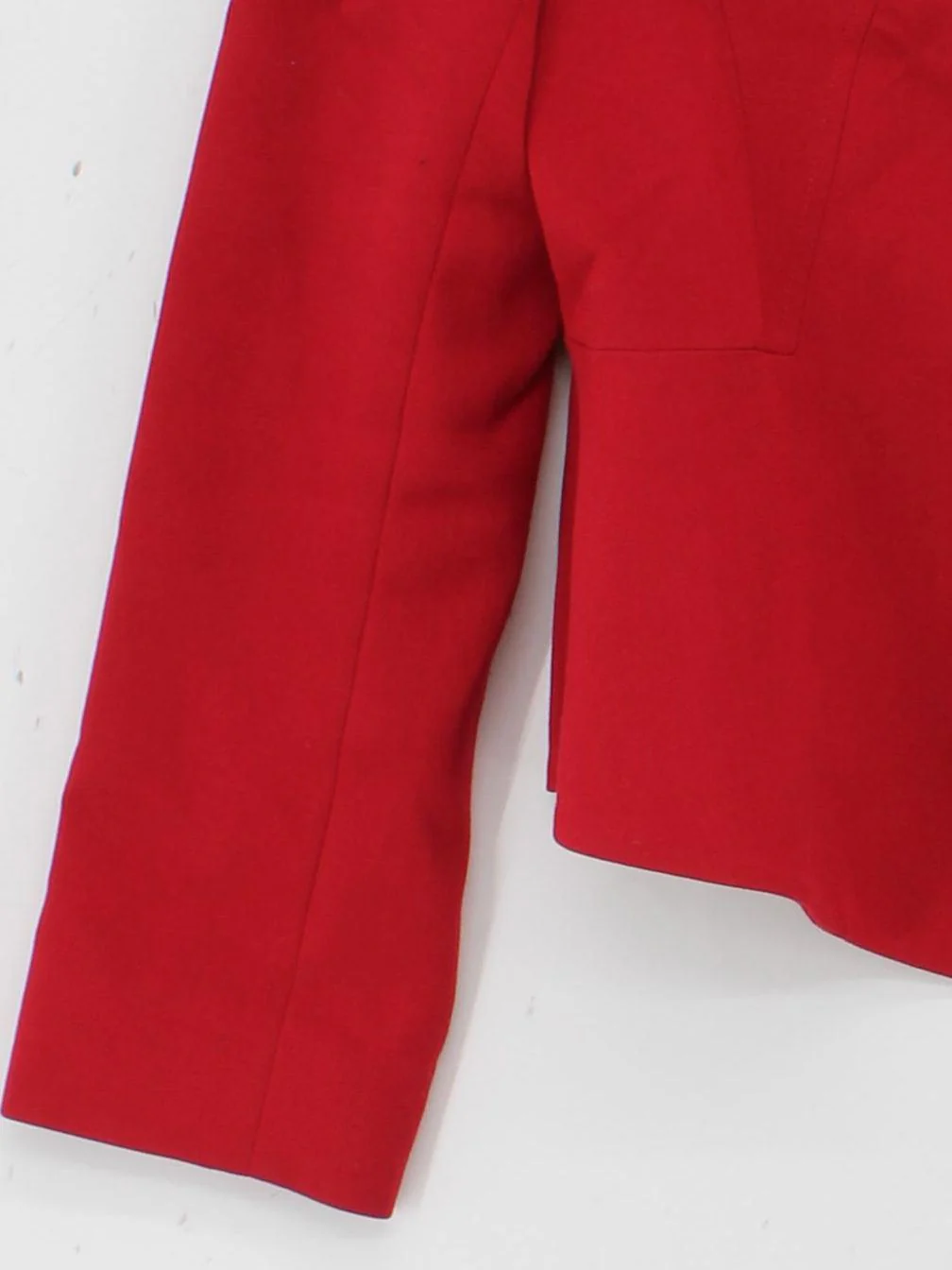 Hobbs Women's Blazer UK 14 Red Polyester with Viscose, Elastane Overcoat - Image 4