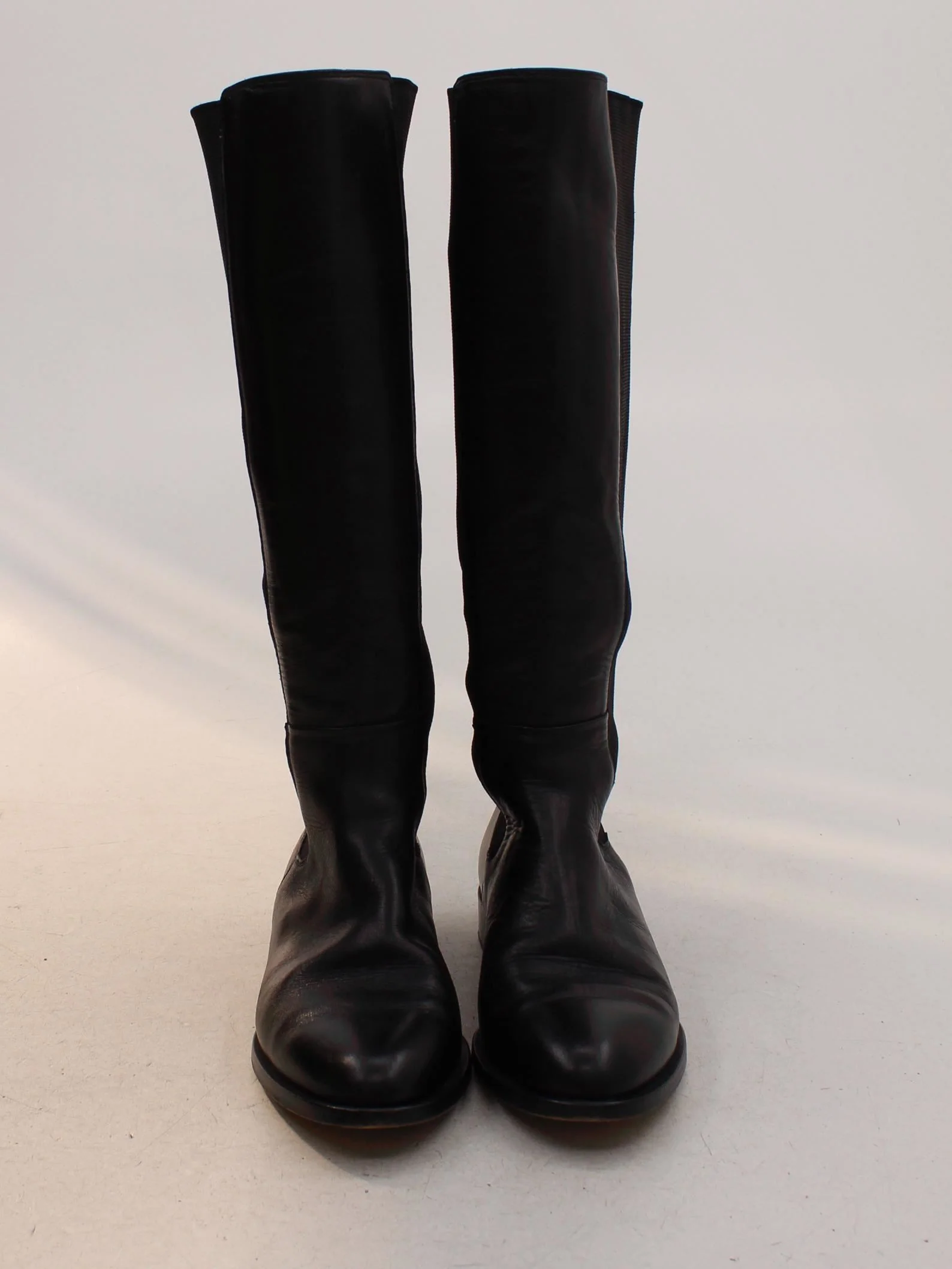 Hobbs Women's Boots UK 4 Black 100% Leather Riding Boot - Image 2