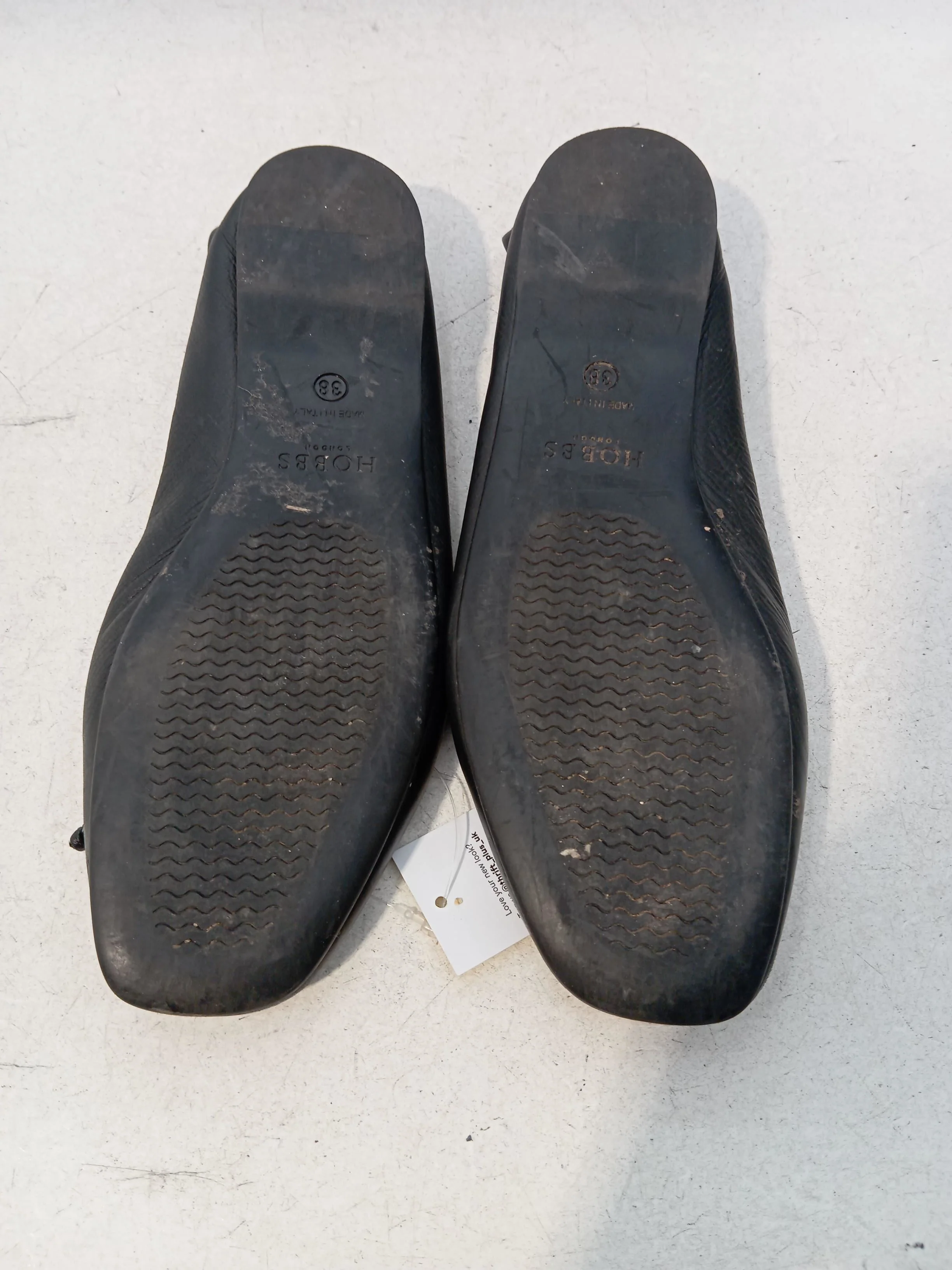 Hobbs Women's Flat Shoes UK 5 Black 100% Leather Ballet - Image 7