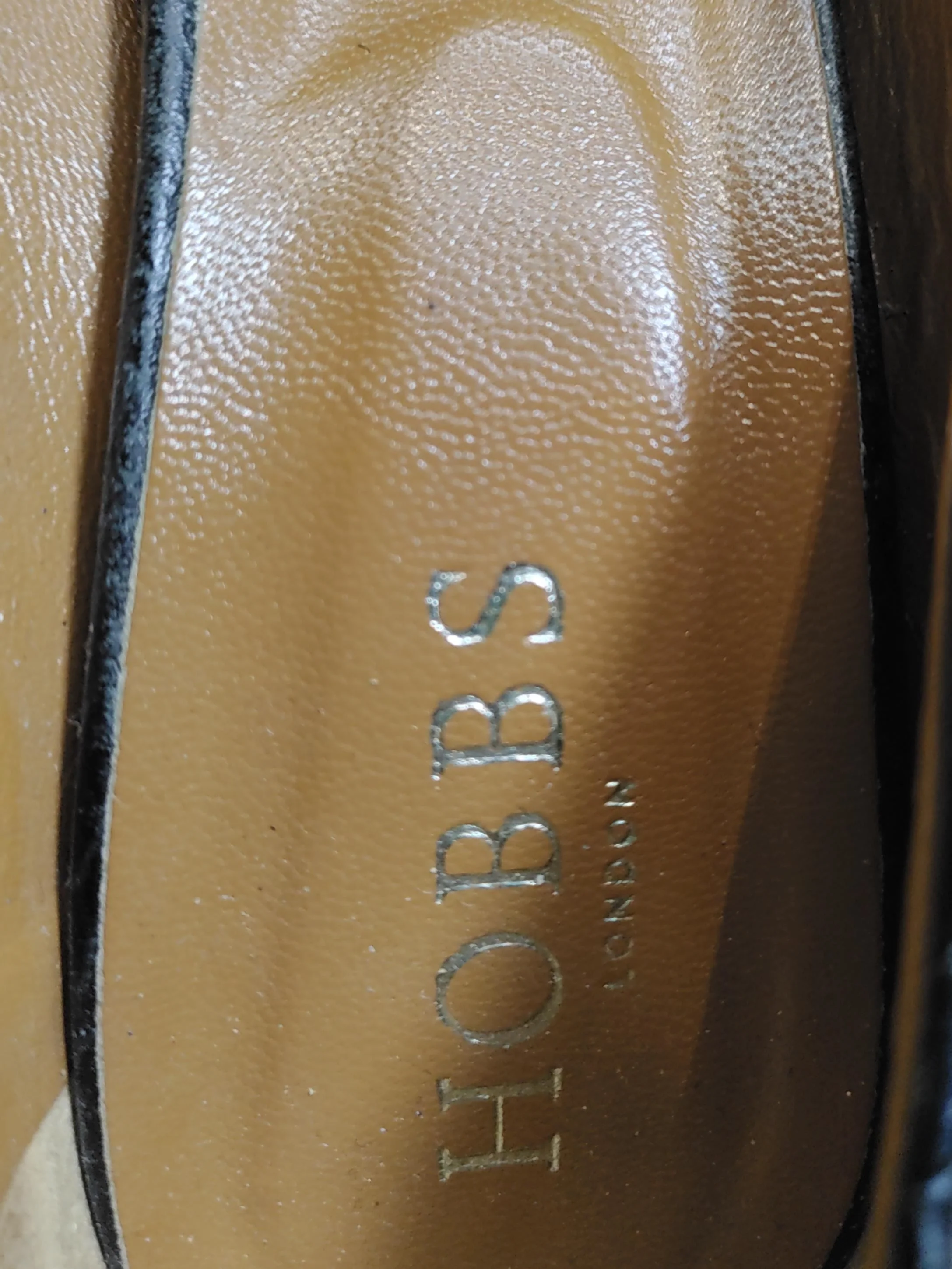Hobbs Women's Heels UK 5 Black Animal Print 100% Leather Court - Image 9