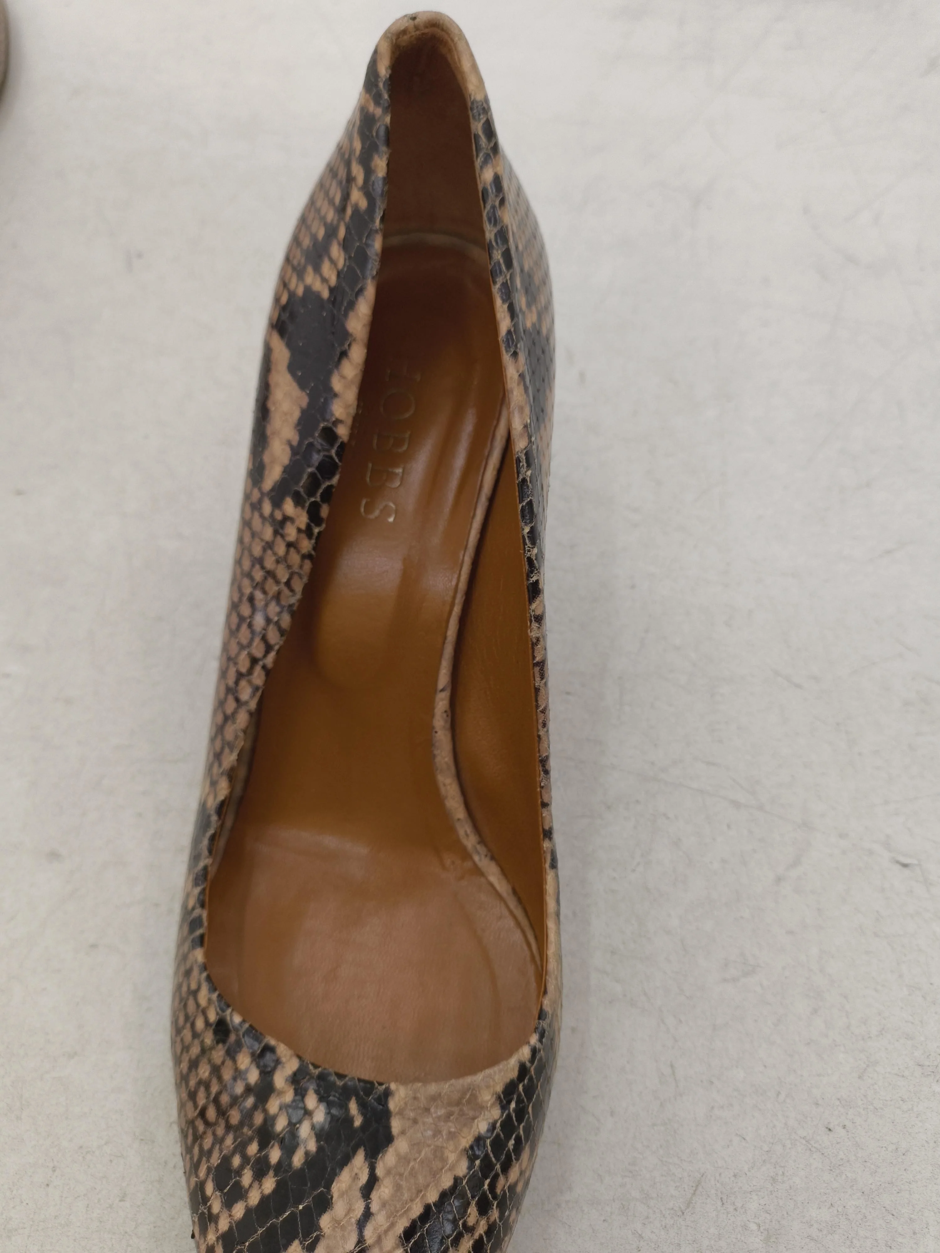 Hobbs Women's Heels UK 5 Multi Animal Print 100% Leather Court - Image 6