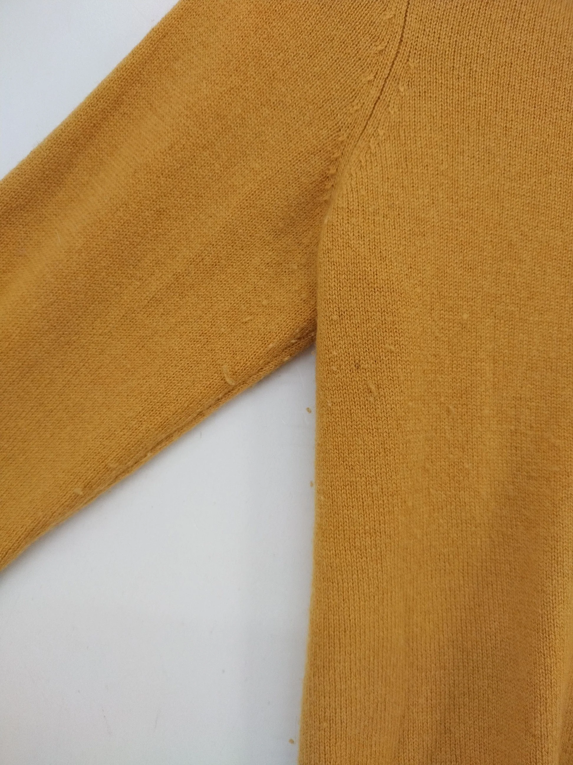 Hobbs Women's Jumper S Yellow 100% Other Crew Neck Pullover - Image 5