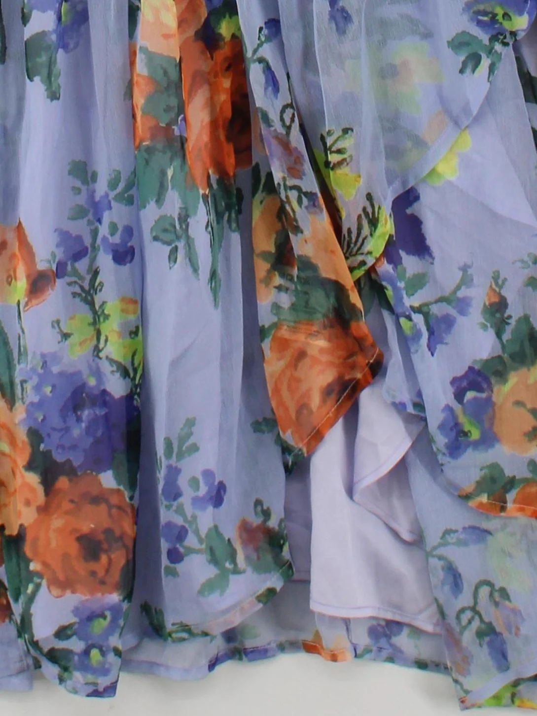 Hope & Ivy Wrap Midi Dress UK22 in Multi - Image 4