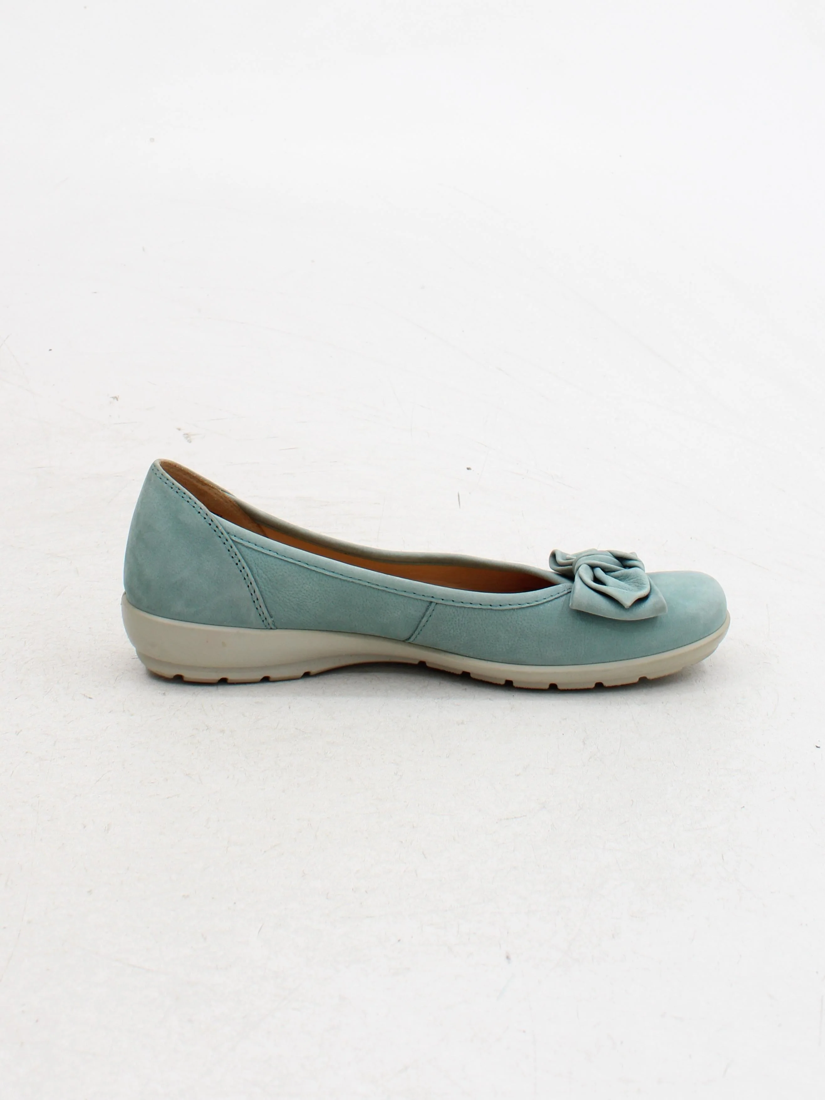 Hotter Women's Flat Shoes UK 6 Blue 100% Suede Ballet - Image 5