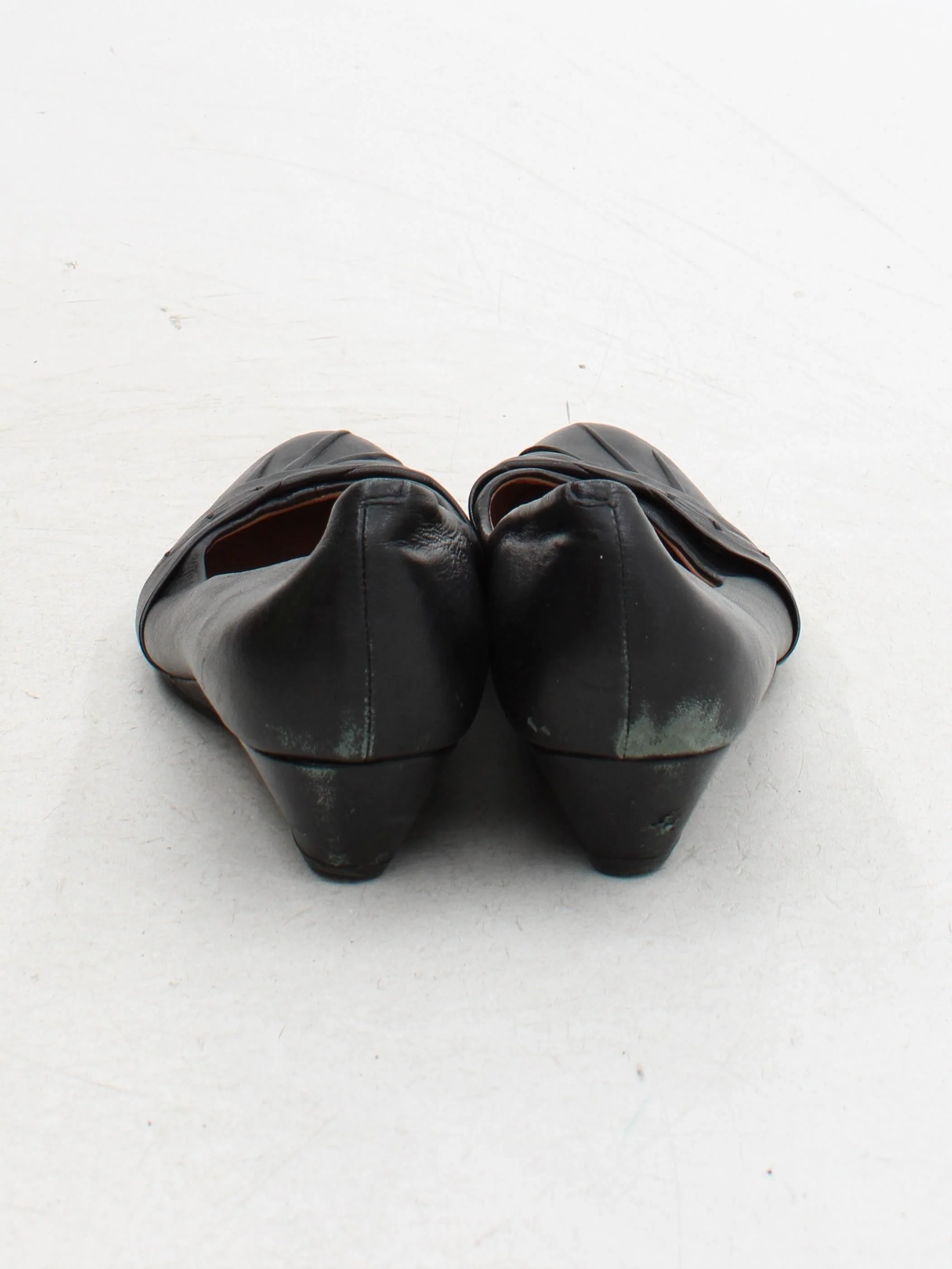 Hotter Women's Flat Shoes UK 9 Black 100% Leather Ballet - Image 3