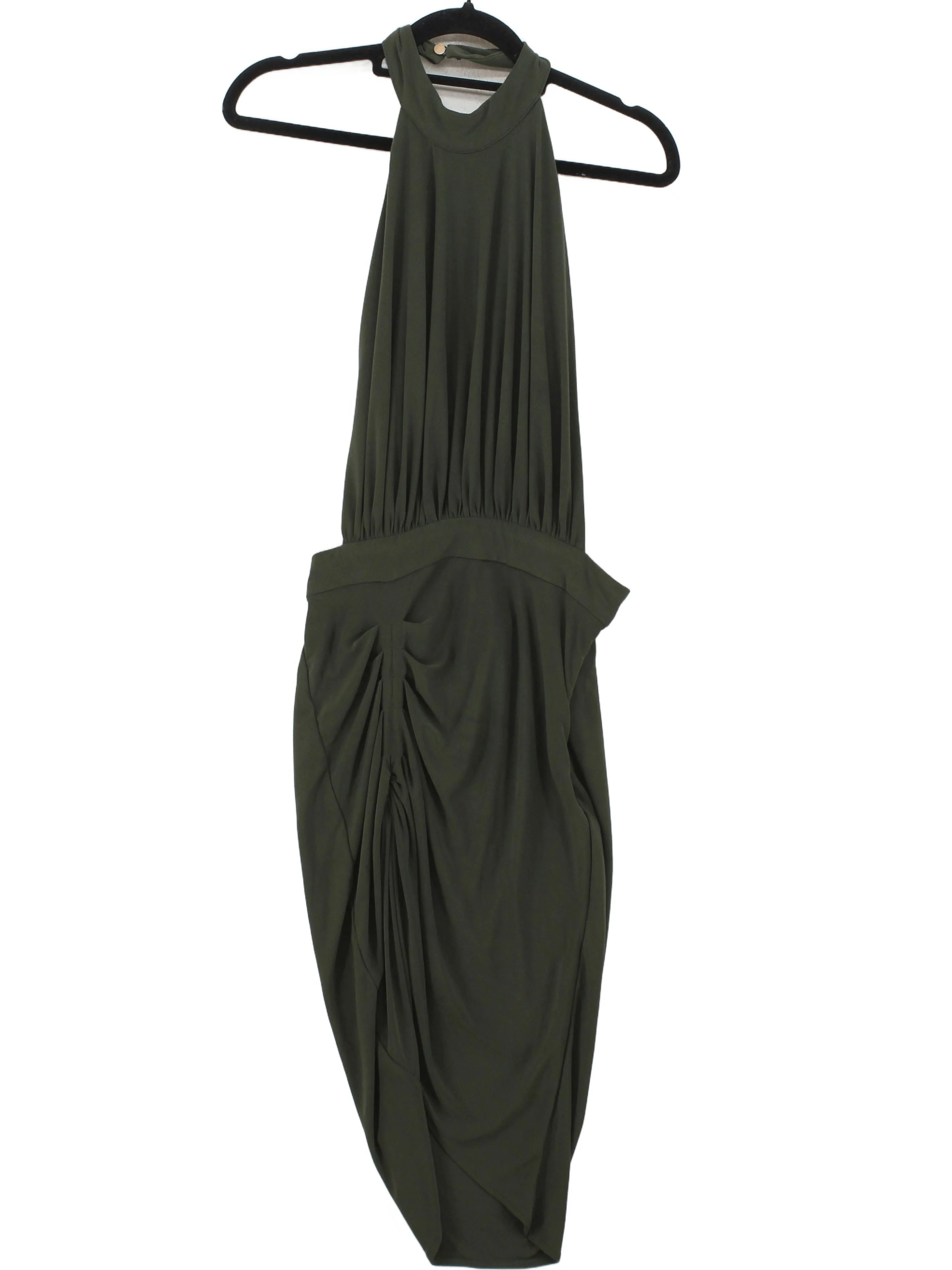 House Of CB London Bodycon Midi Dress S in Green