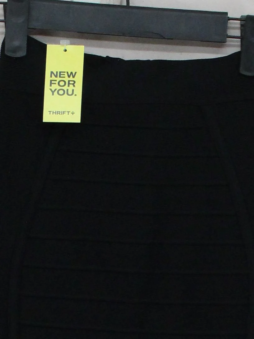 House Of CB London Women's Midi Skirt XS Black Rayon - Image 3