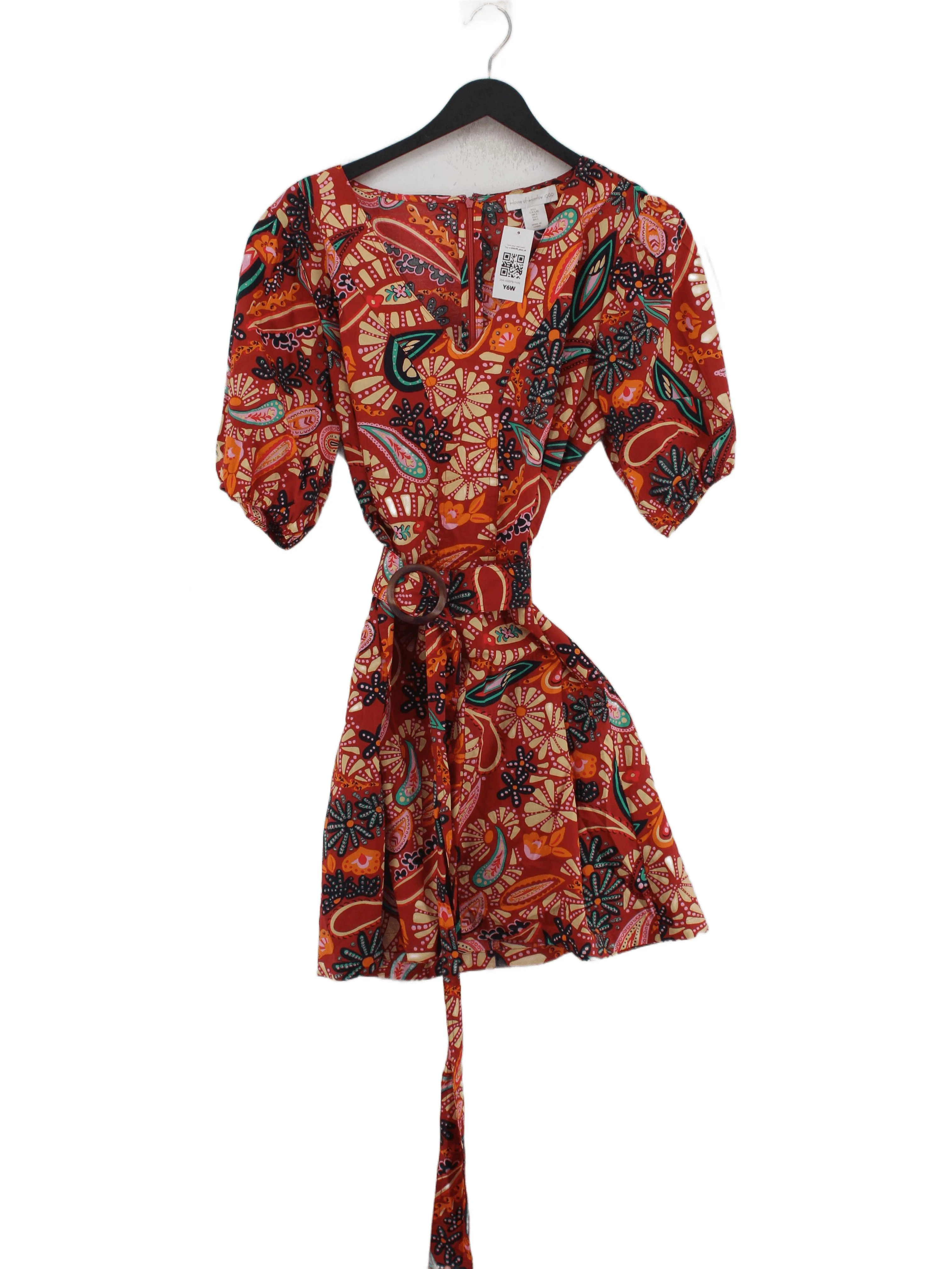 House of Harlow 1960 Wrap Mini Dress L in Multi