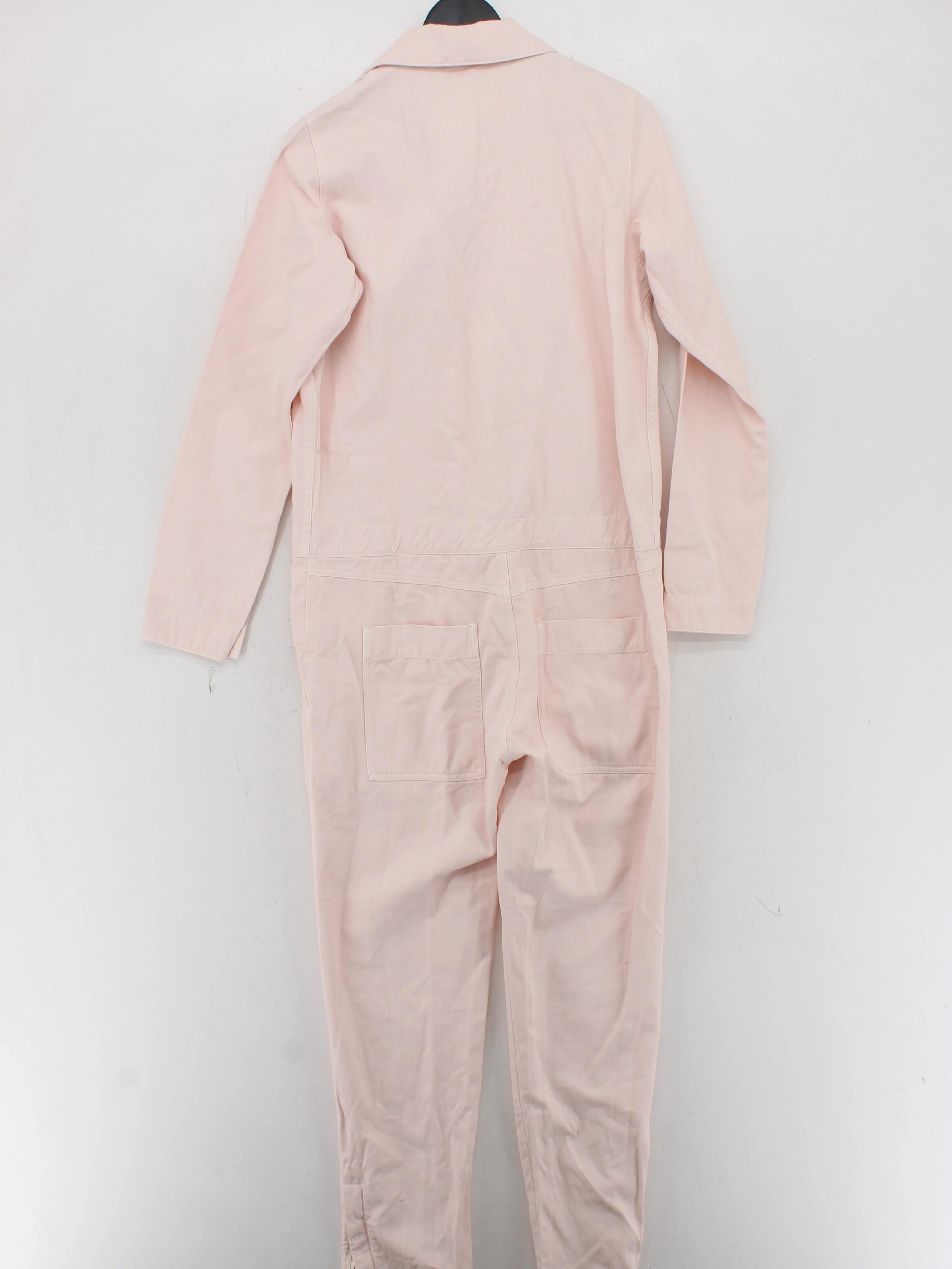 House Of Minimus Women's Jumpsuit UK 14 Pink 100% Cotton Straight Jumpsuit - Image 2