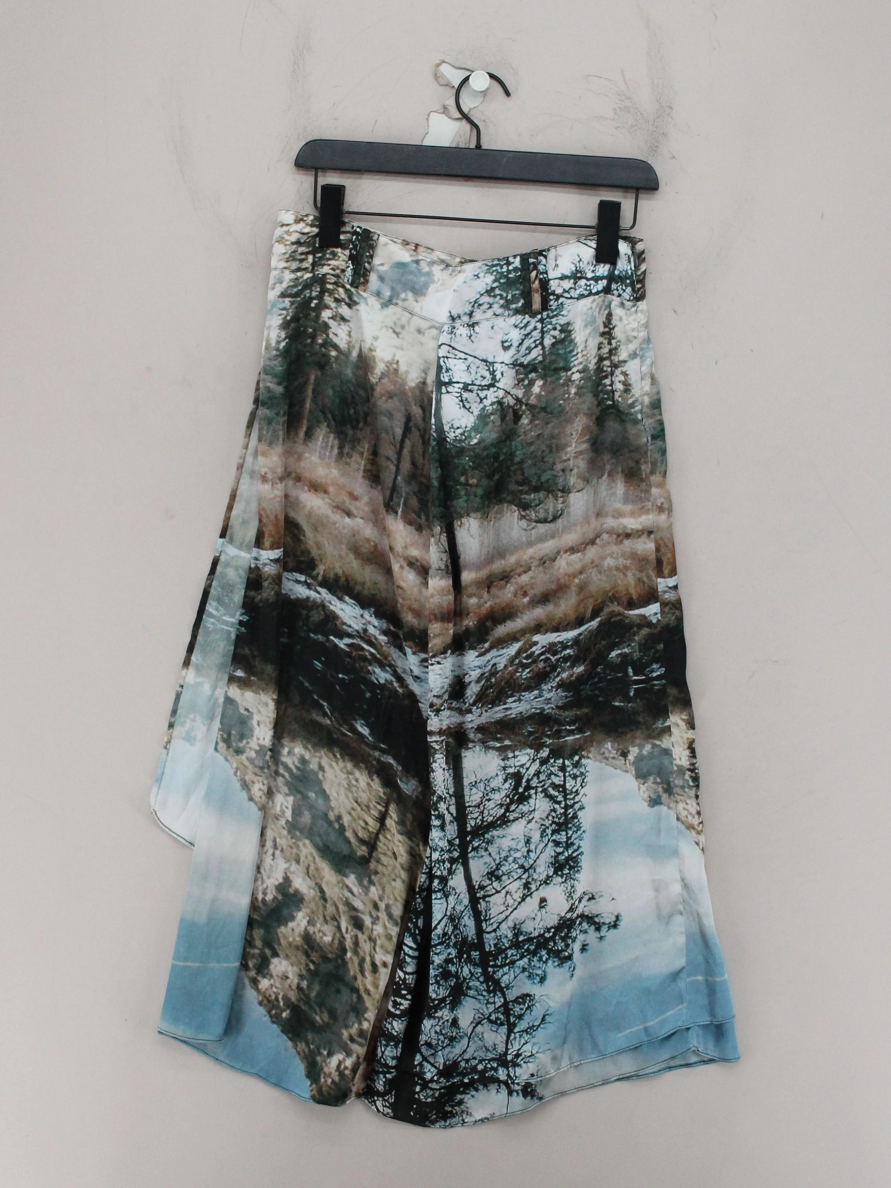 House Of Sunny Women's Trousers UK 12 Multi 100% Polyester Wide-Leg Cropped - Image 2