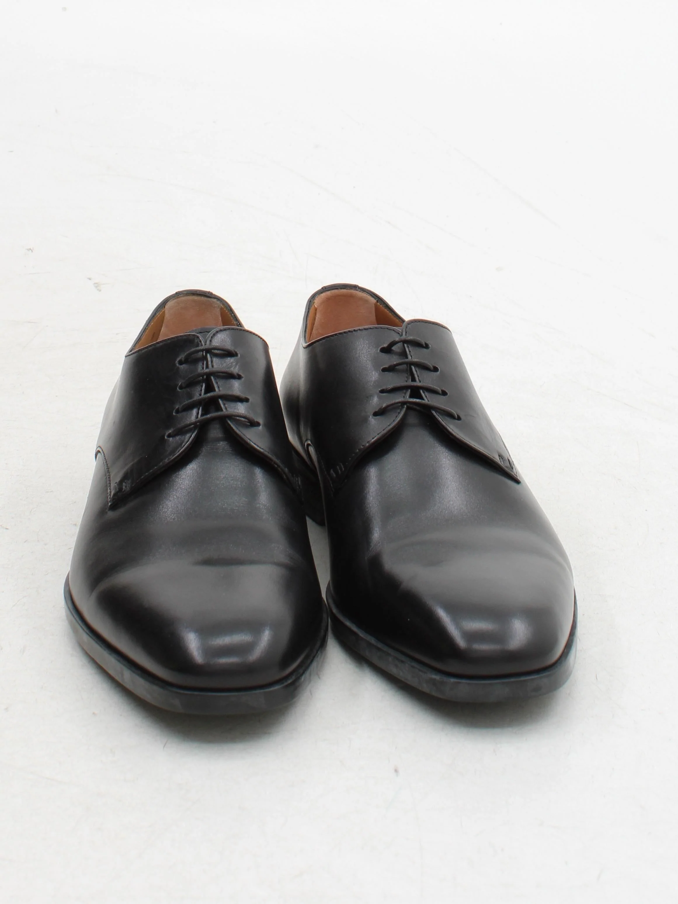 Hugo Boss Men's Formal Shoes UK 8 Black 100% Leather Brogue - Image 2