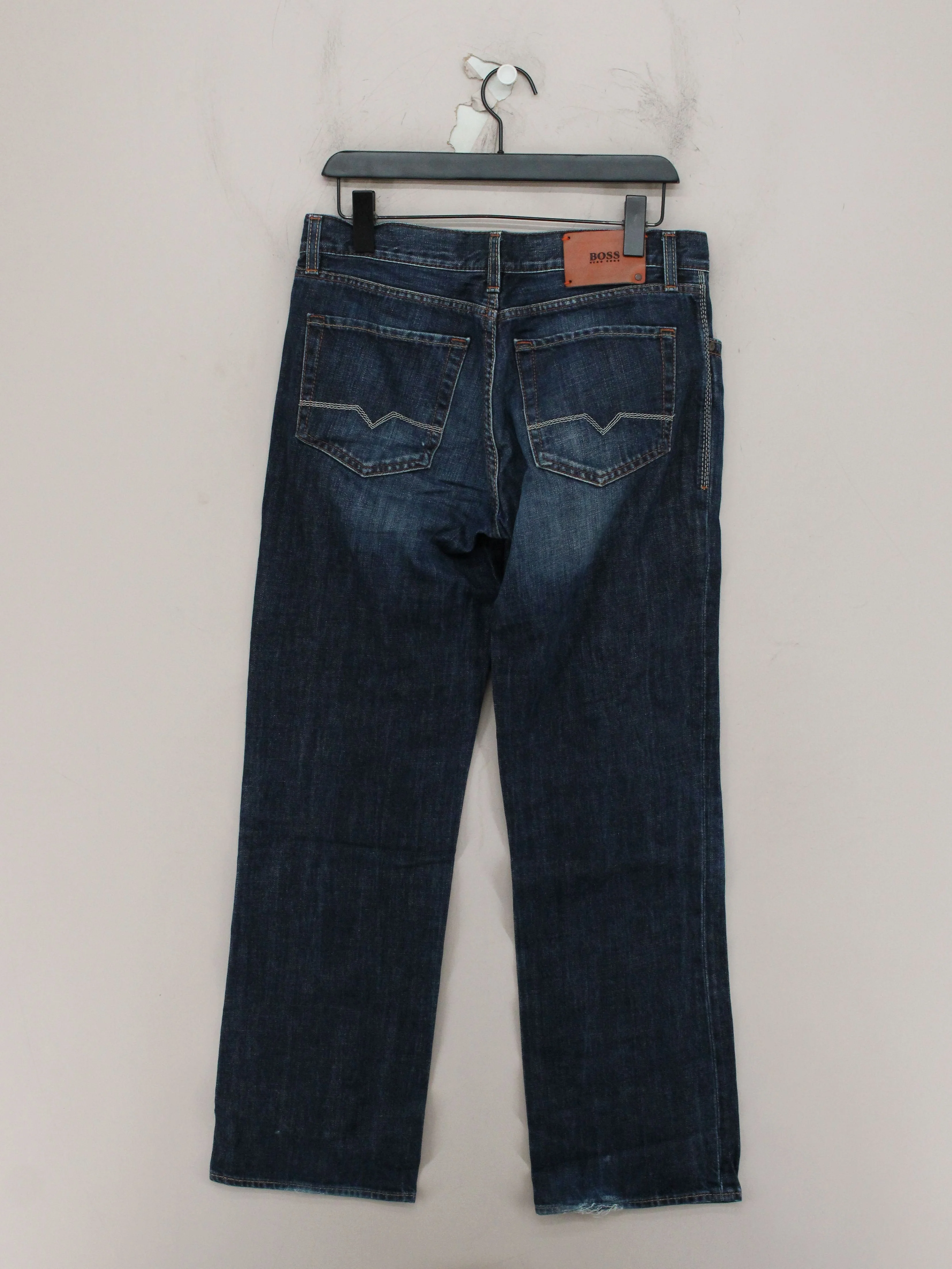 Hugo Boss Men's Jeans M Blue 100% Cotton Straight - Image 2