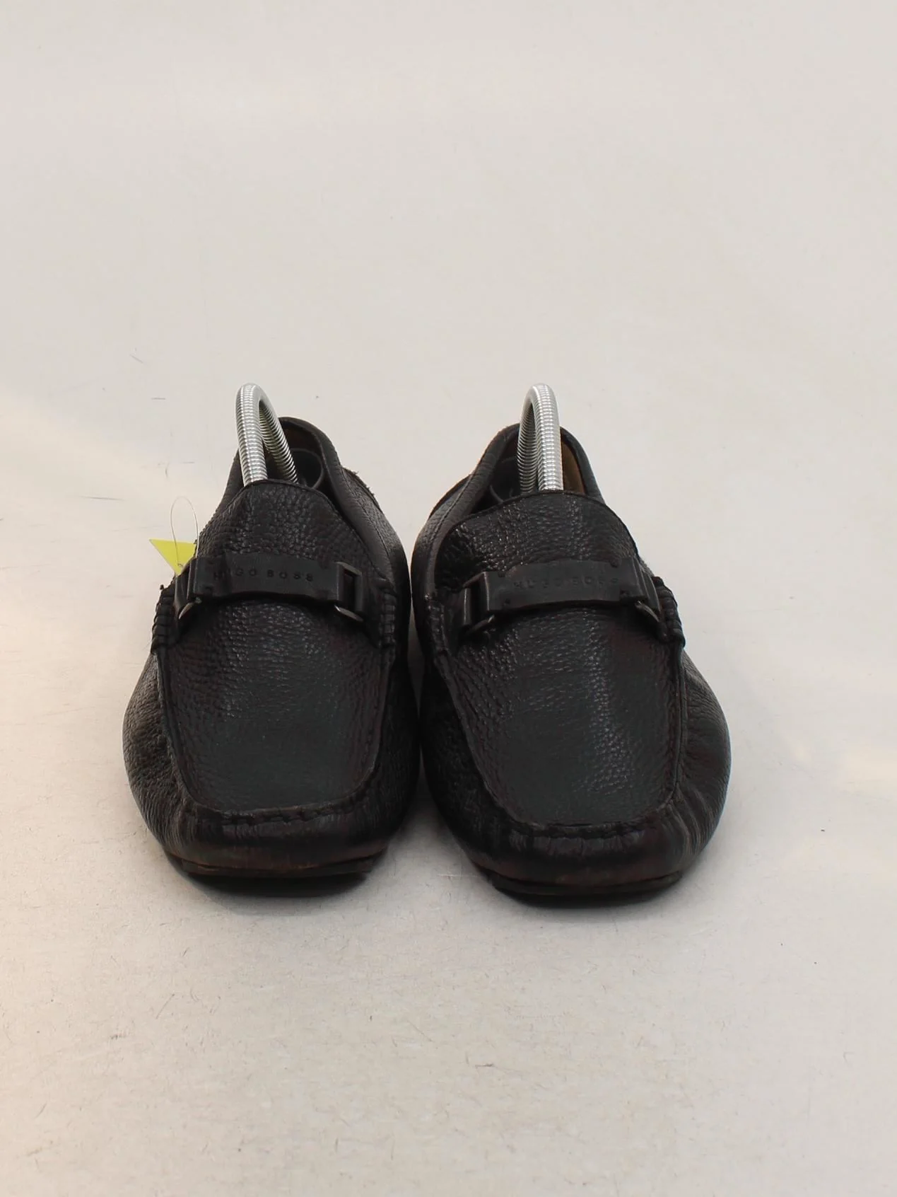 Hugo Boss Men's Shoes UK 9 Black 100% Leather Loafer - Image 2
