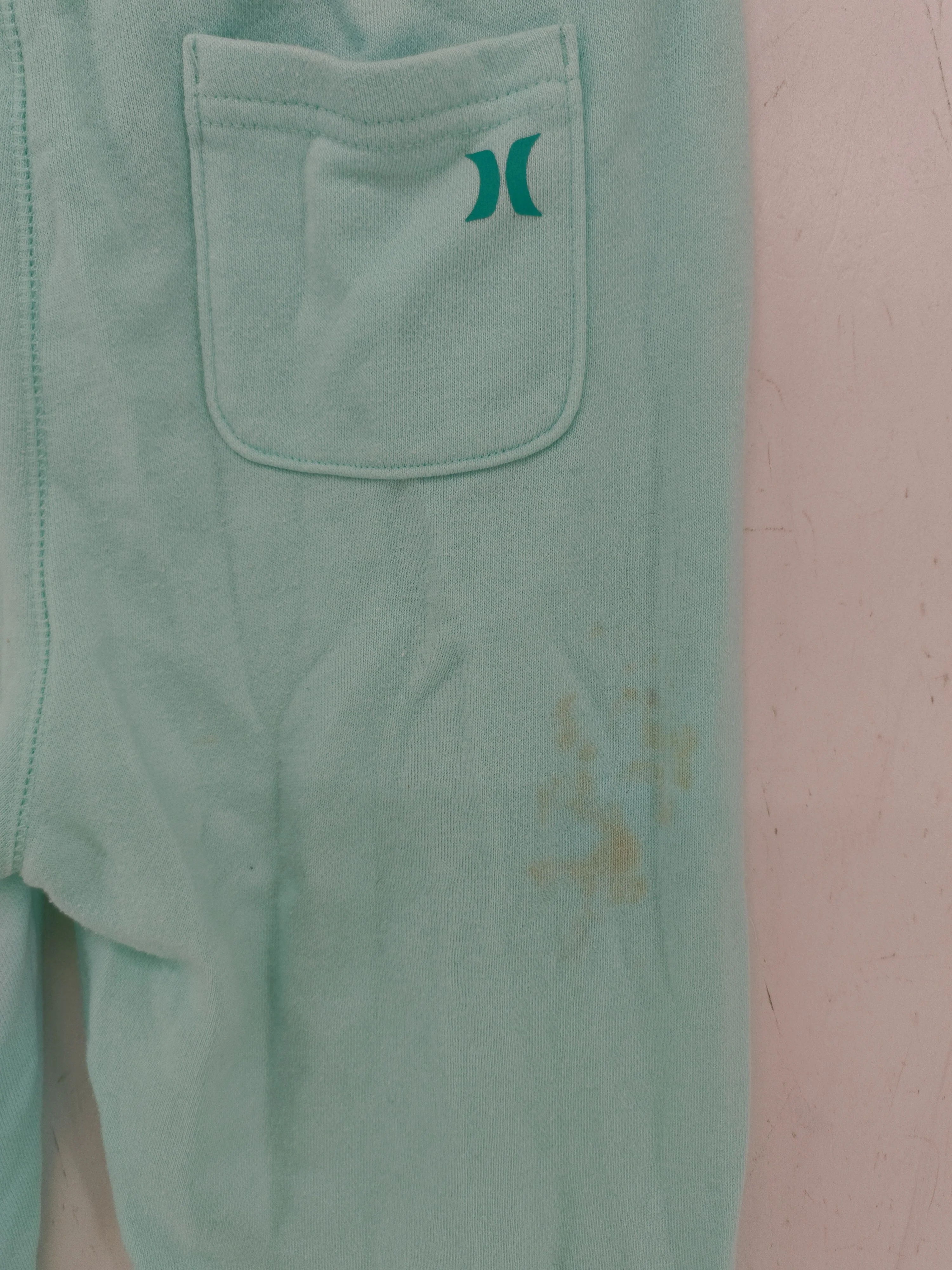 Hurley Women's Sports Bottoms L Green 100% Cotton Sweatpants - Image 6