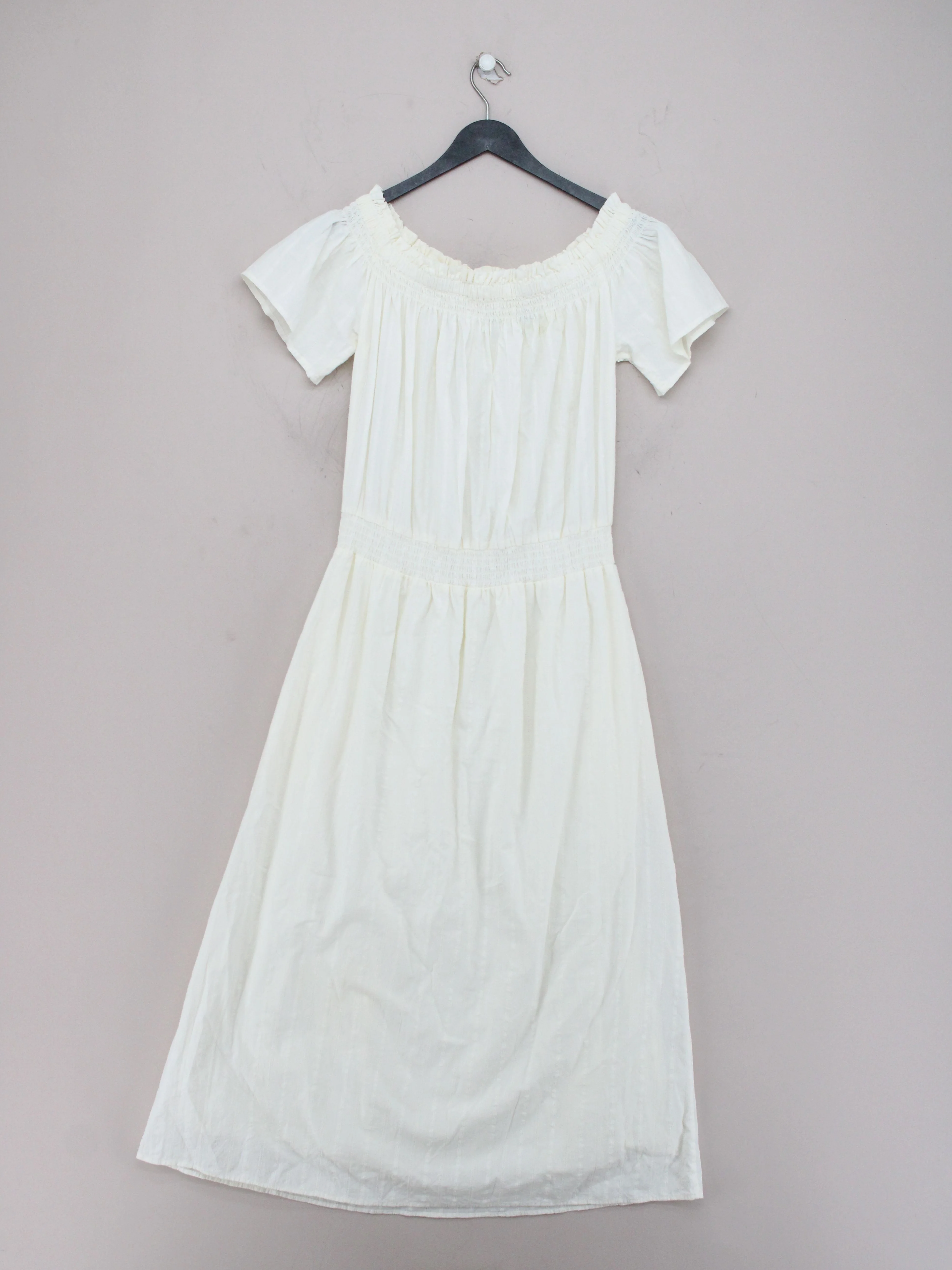 Hush A-Line Midi Dress UK12 in Cream - Image 2